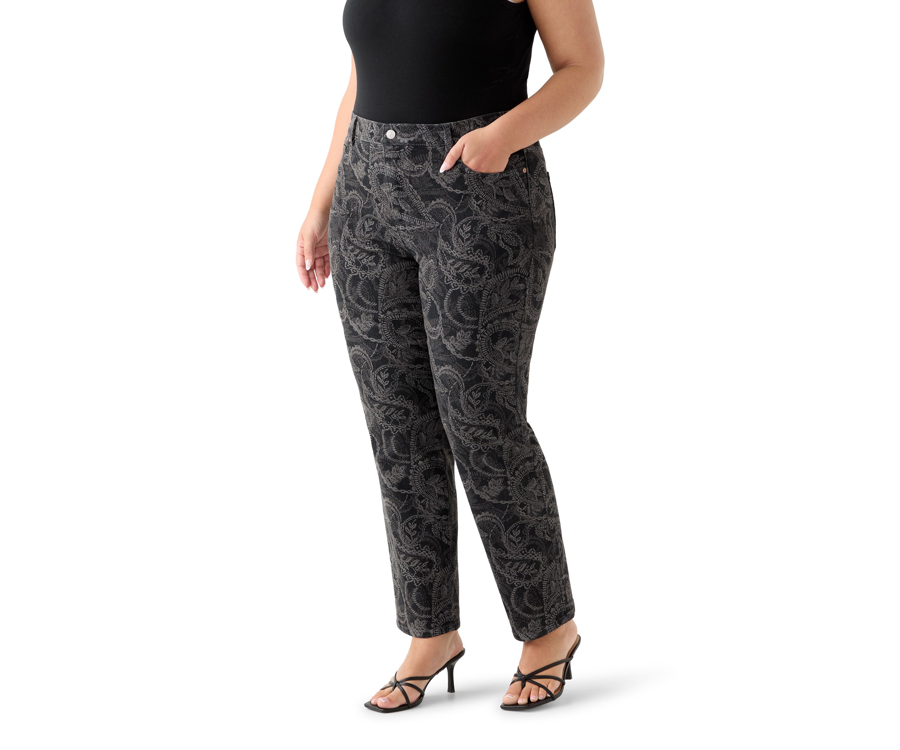 Plus Size Amanda Classic Print Pants