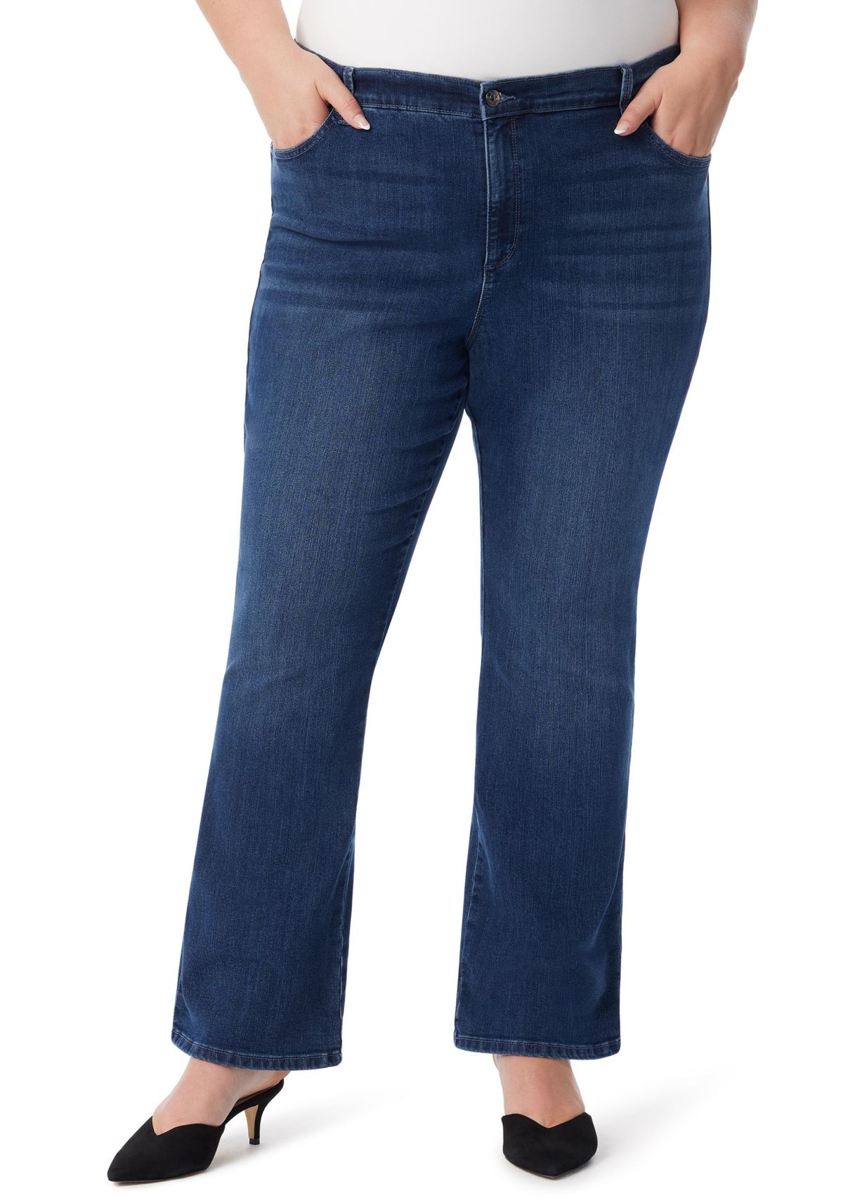 Plus Size Amanda Bootcut Jeans 