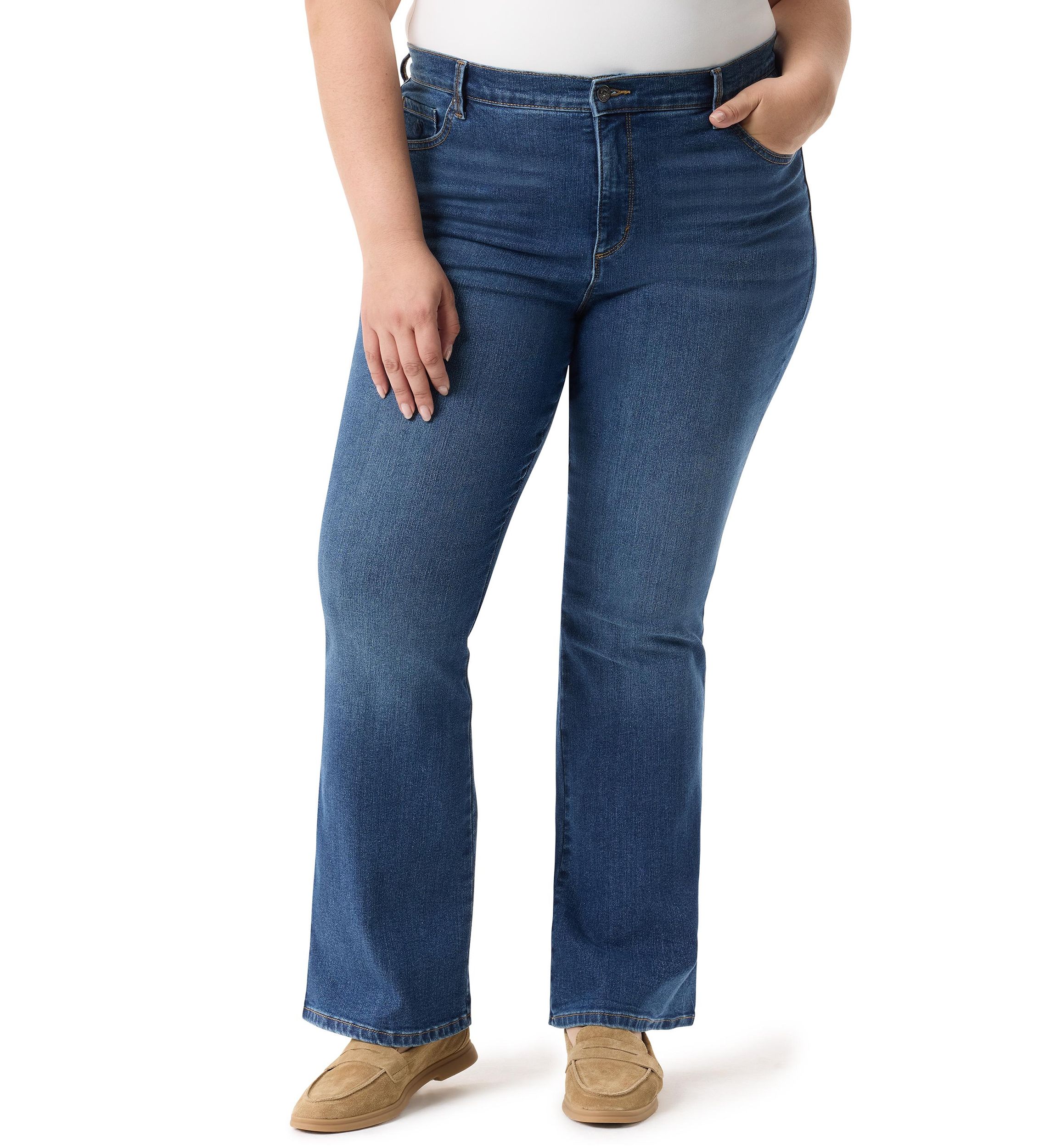 Plus Size Amanda Flare Jeans