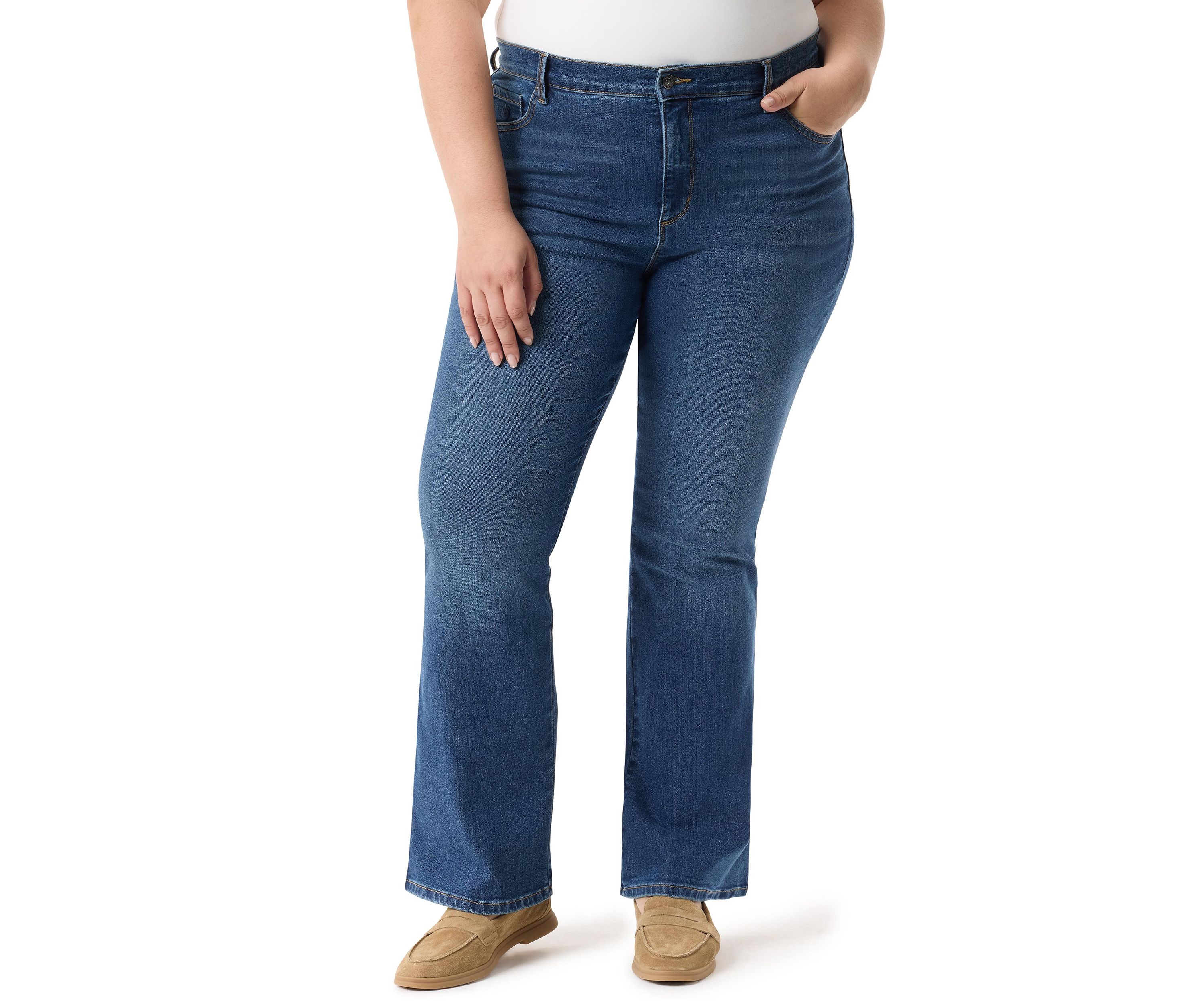 Plus Size Amanda Flare Jeans