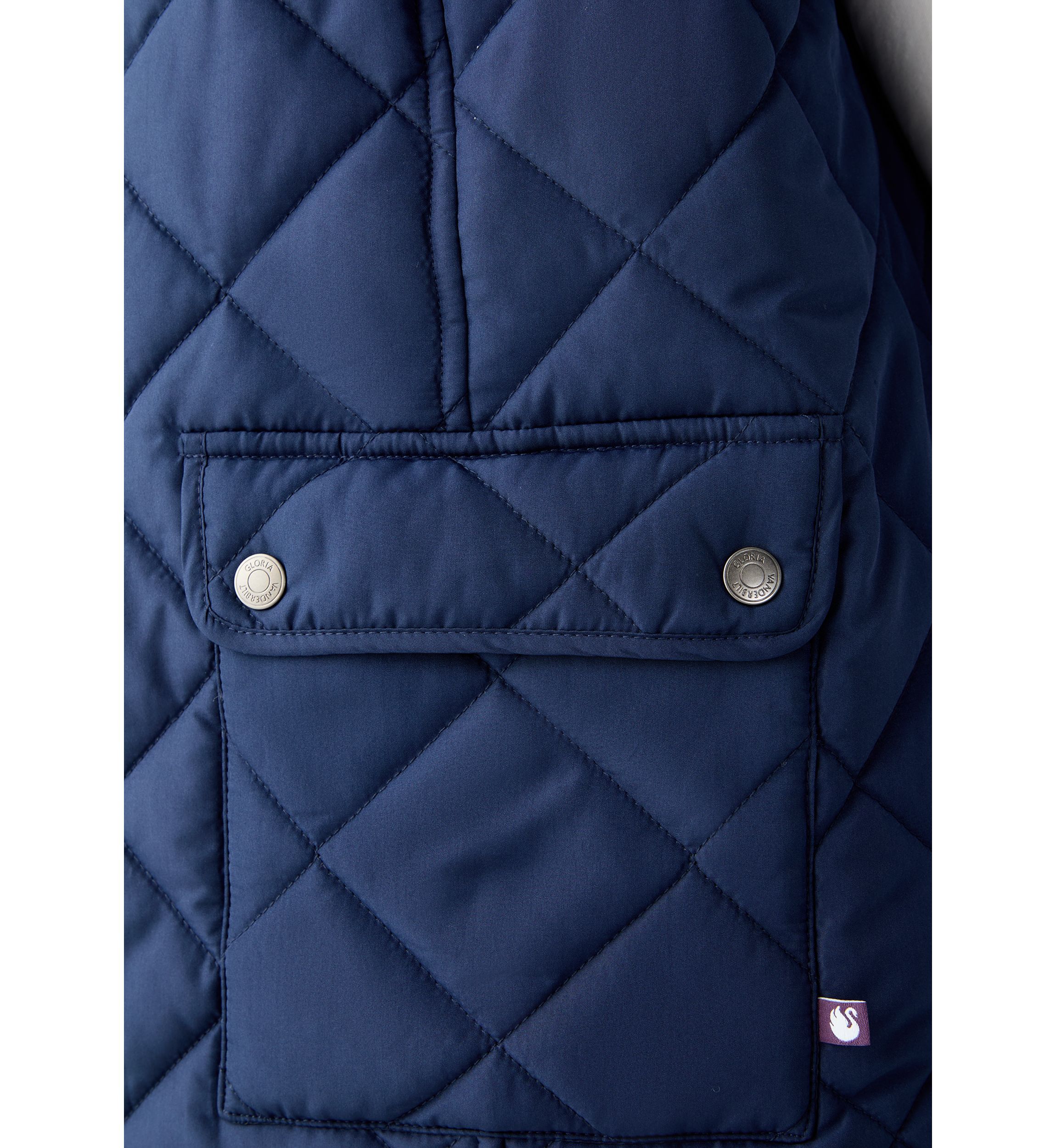 Plus Size Quilted Vest 