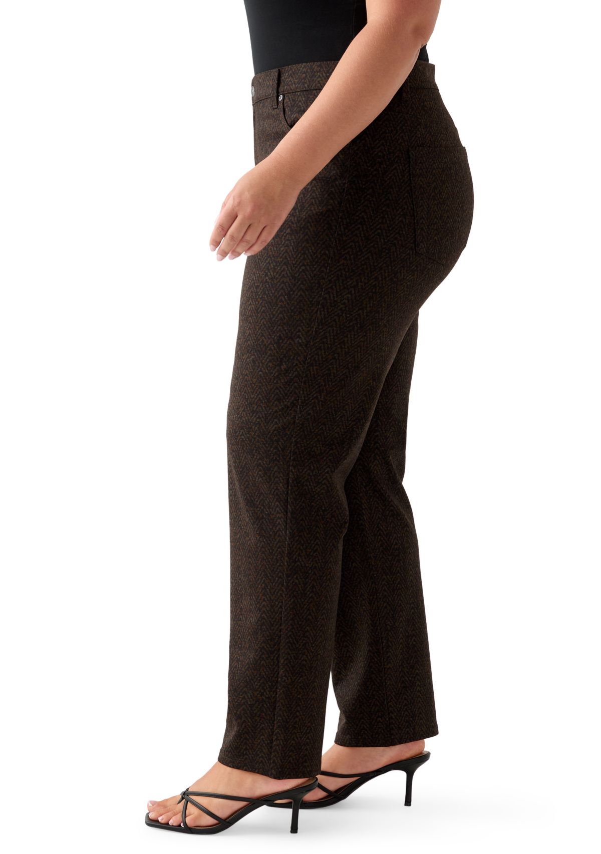 Plus Size Amanda Ponte Pants