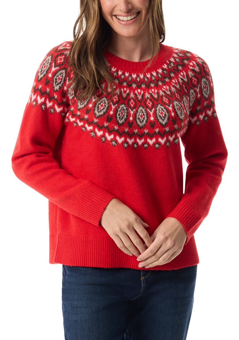 Petite Juna Fair Isle Sweater