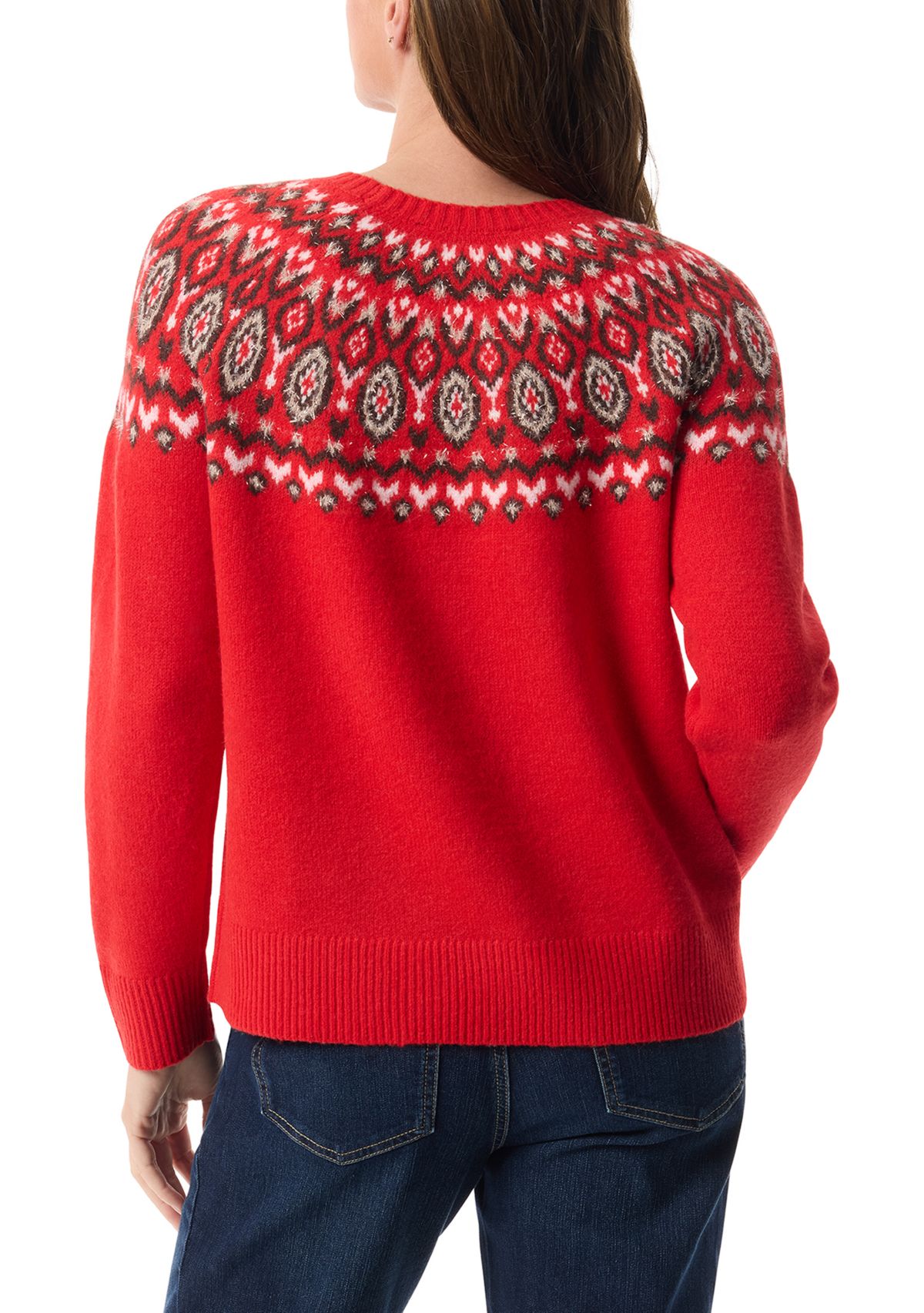 Petite Juna Fair Isle Sweater
