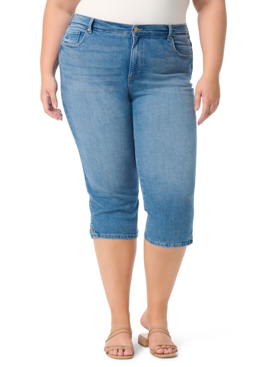 洋楽 GloriaMundi I,Individual RVP-6330 Gloria Vanderbilt Plus Size Amanda Denim Capri Pants | Belk