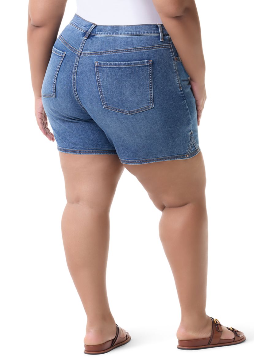 plus size womens dress shorts Plus Size Tennis Athletic Workout Dress with Built-in Shorts & Bra