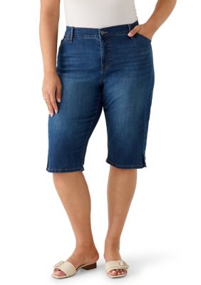 Gloria Vanderbilt Plus Size Dahlia Skimmer Pants | Belk