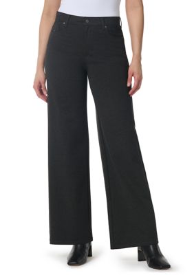 Gloria Vanderbilt Women's Amanda Wide Leg Jeans, Grey, 10