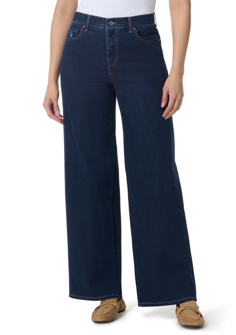Gloria Vanderbilt Petite Wide Leg Jeans | Belk