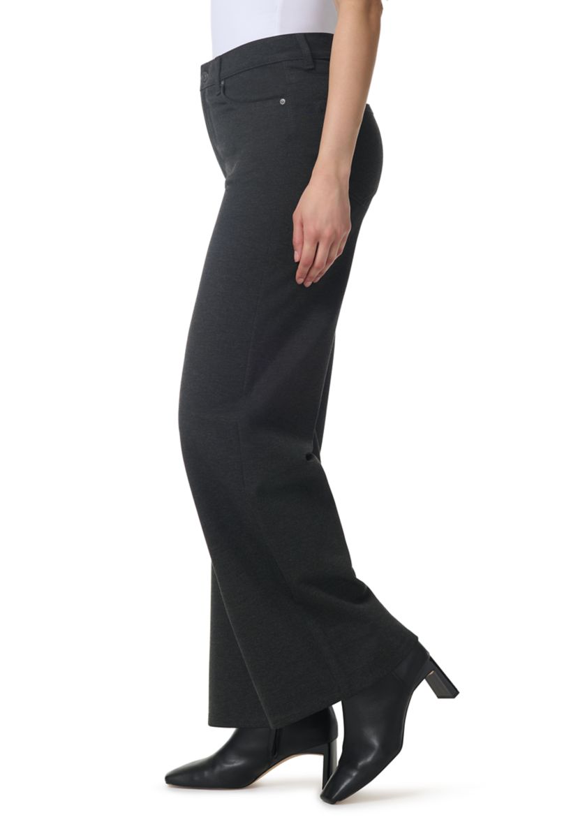 Gloria Vanderbilt Petite Amanda Wide Leg Ponte Pants | Belk