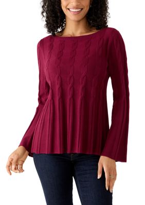 Gloria Vanderbilt Women's Maren Sweater, XL