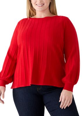 Gloria Vanderbilt Women's Plus Size Thelma Sweater, 3XL