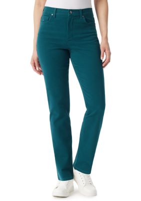 Gloria Vanderbilt Women's Petite Amanda Classic Straight Leg Jeans, 16P Short