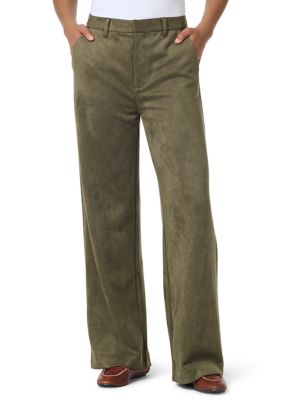 Gloria Vanderbilt Women's Petite Suede Pants