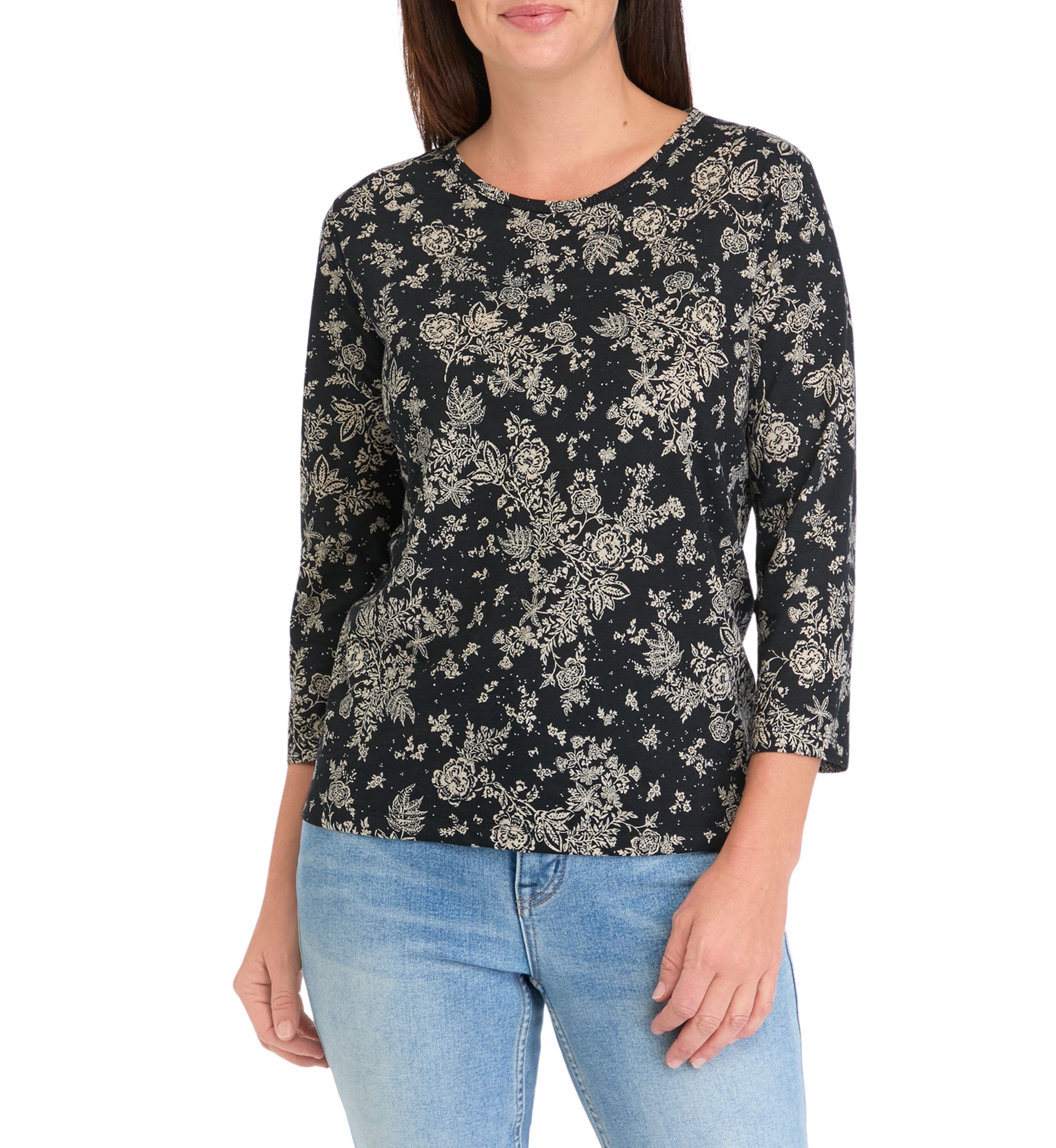 Womens Amanda 3/4 Sleeve T-Shirt