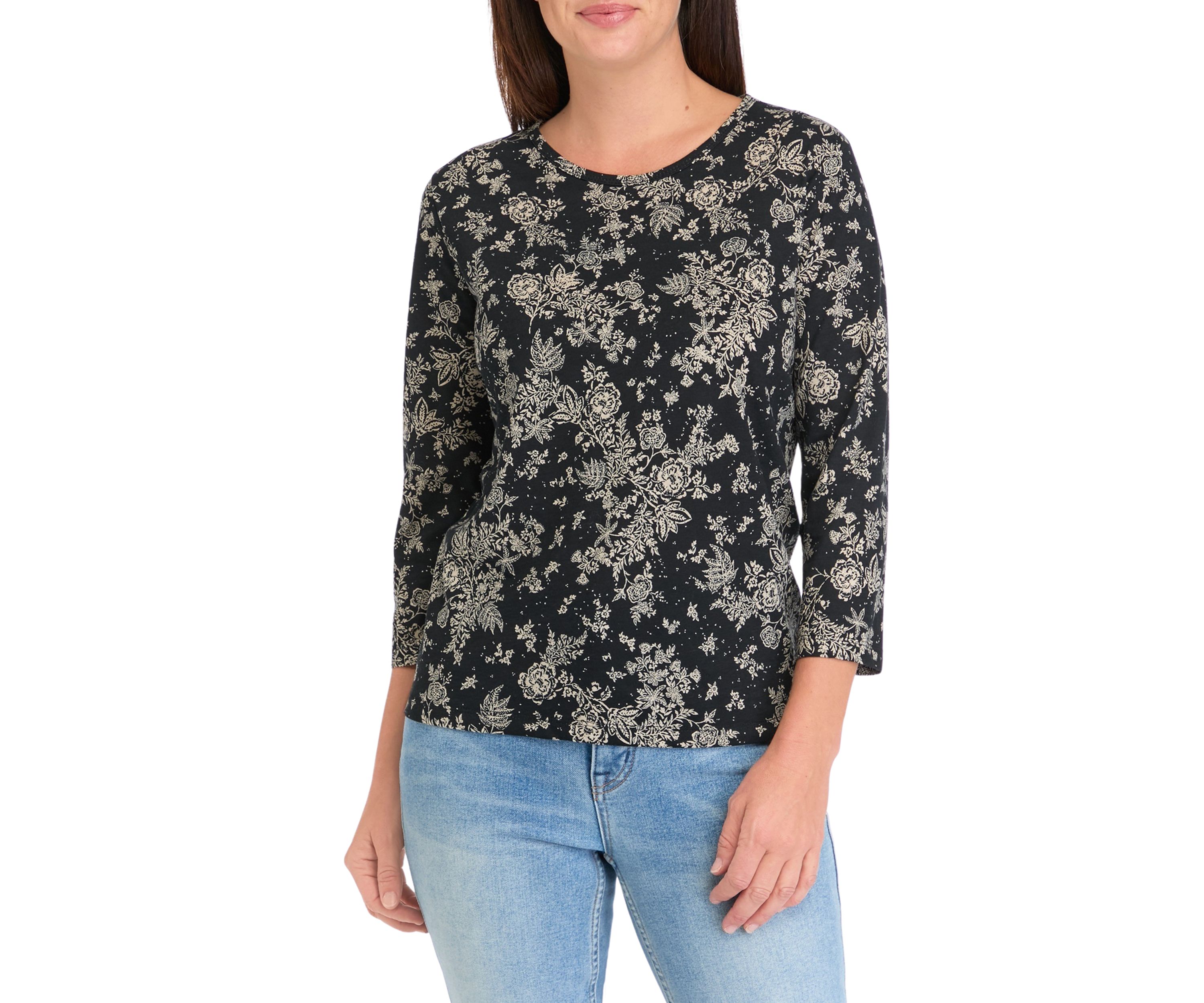 Womens Amanda 3/4 Sleeve T-Shirt