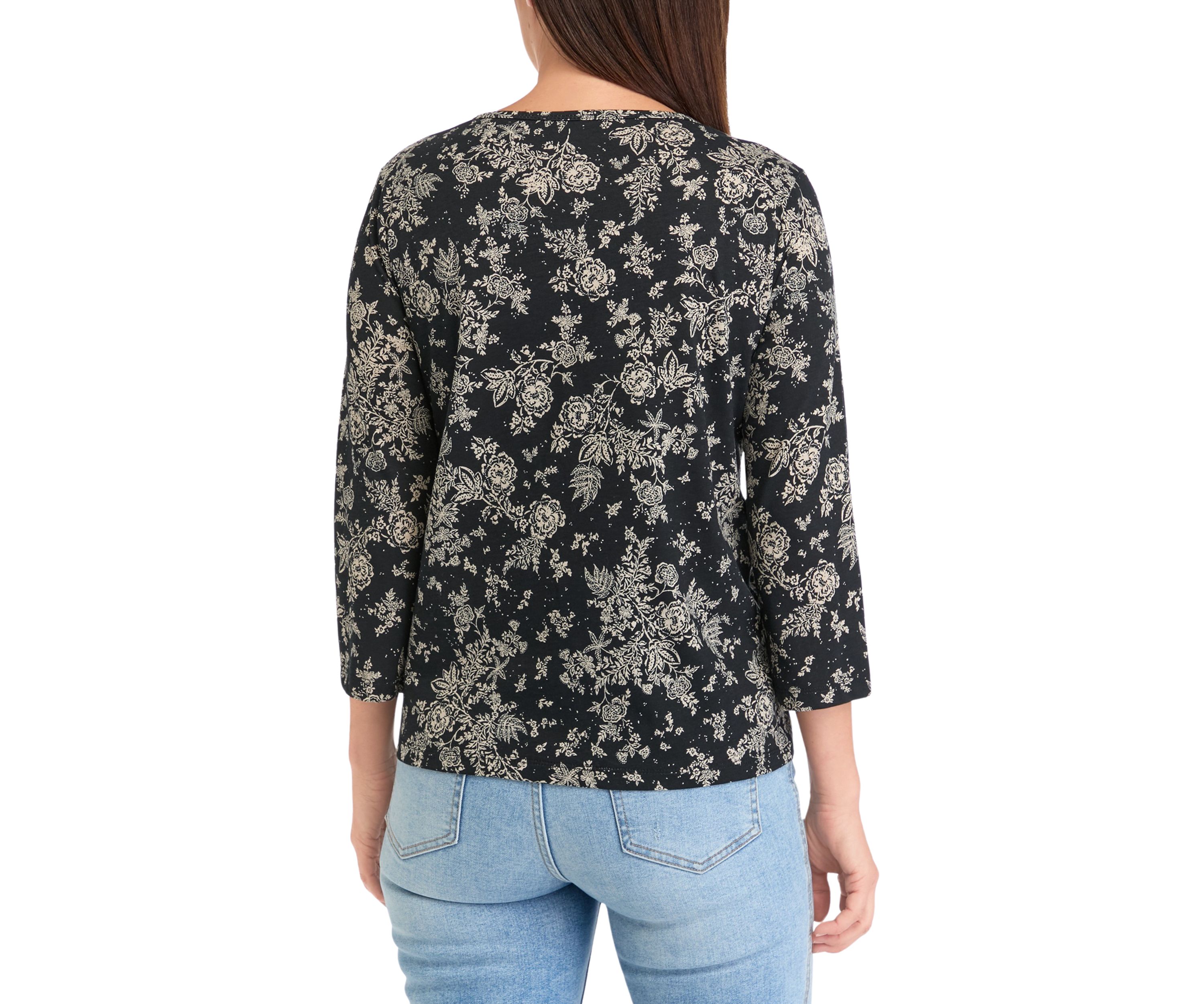 Womens Amanda 3/4 Sleeve T-Shirt