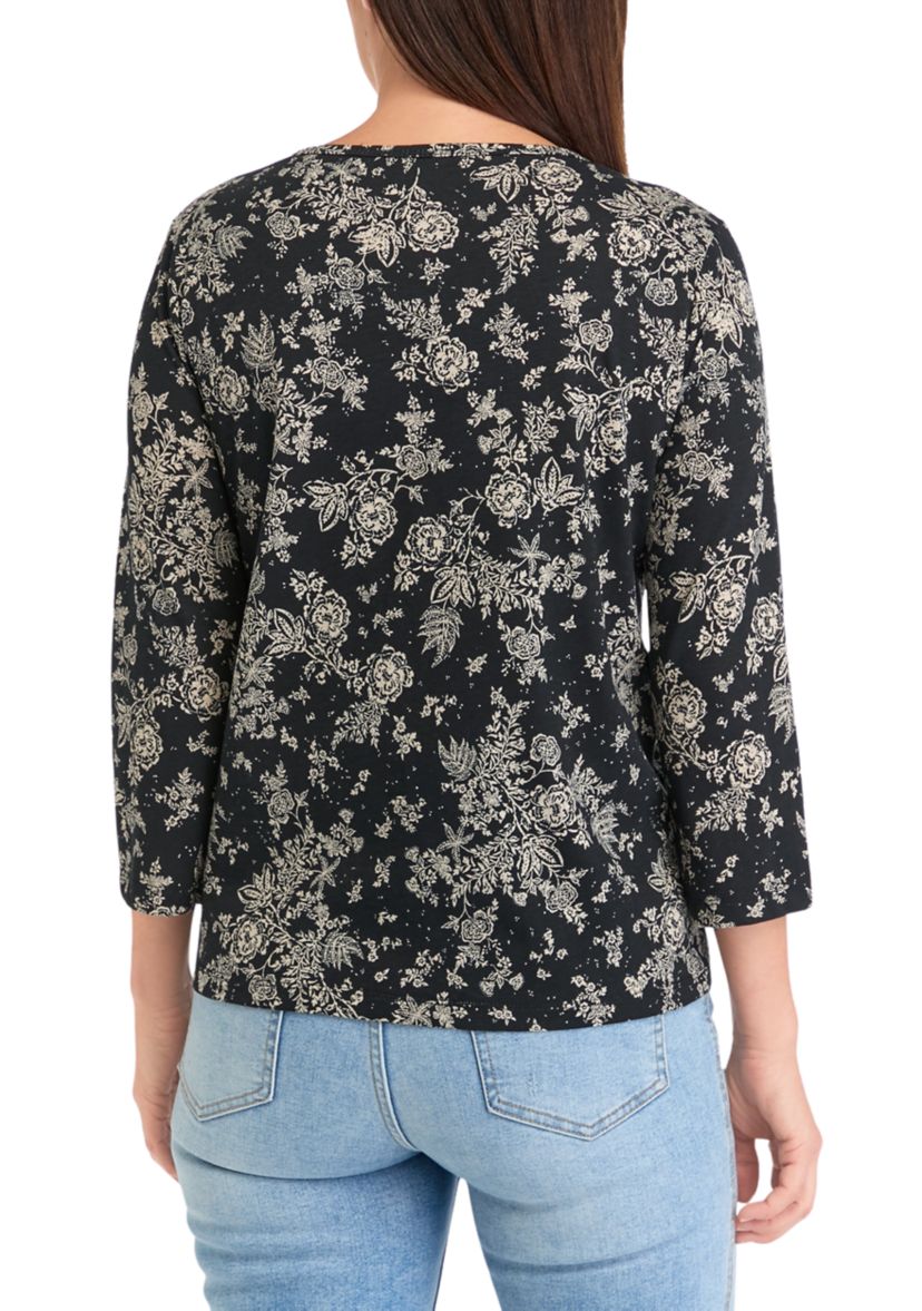 Womens Amanda 3/4 Sleeve T-Shirt