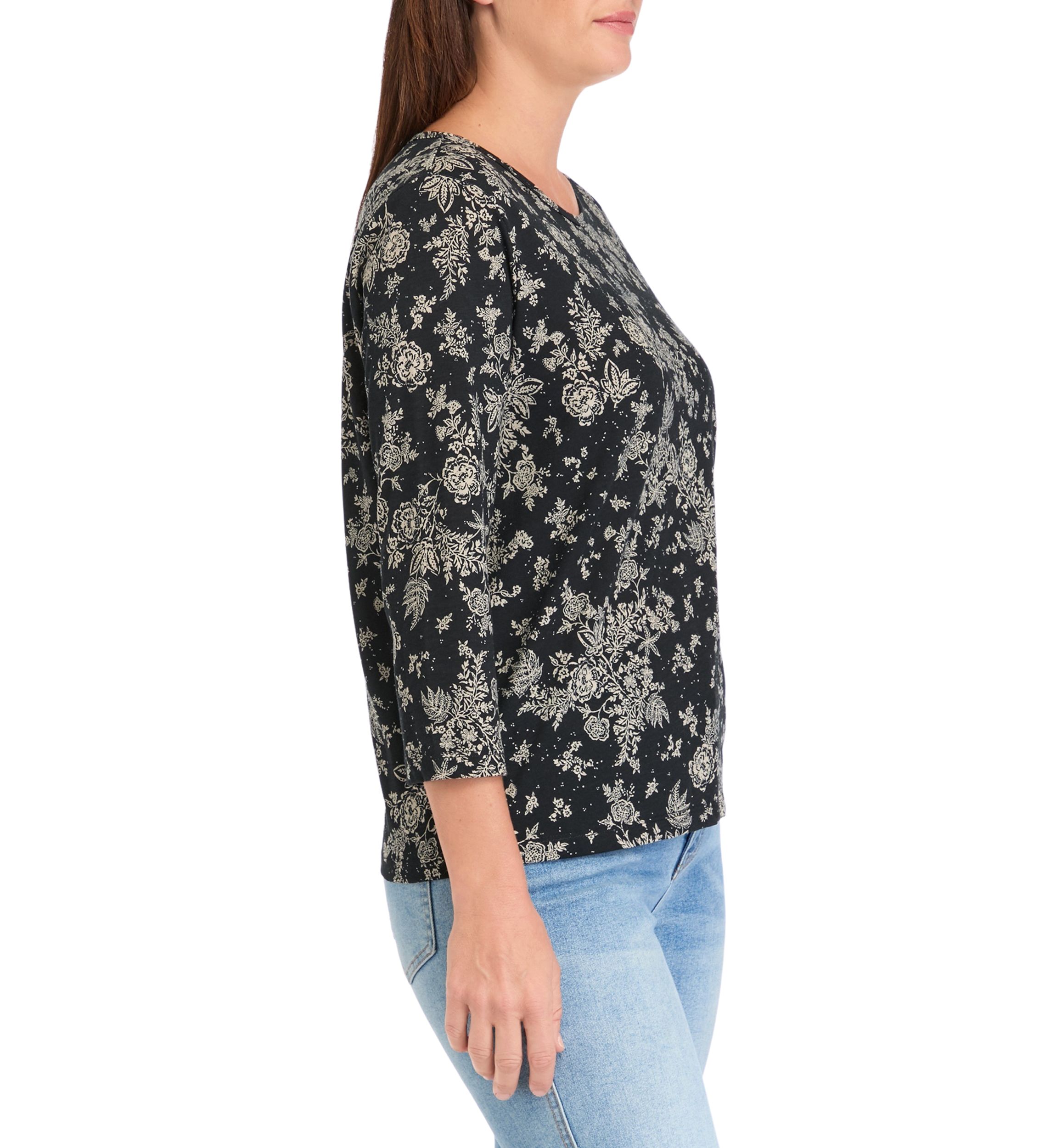 Womens Amanda 3/4 Sleeve T-Shirt