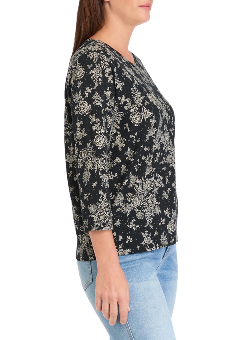 Womens Amanda 3/4 Sleeve T-Shirt