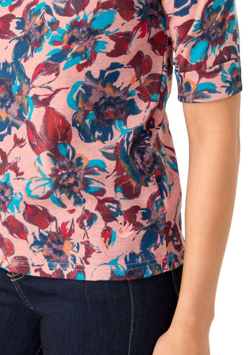 Petite Printed Top 