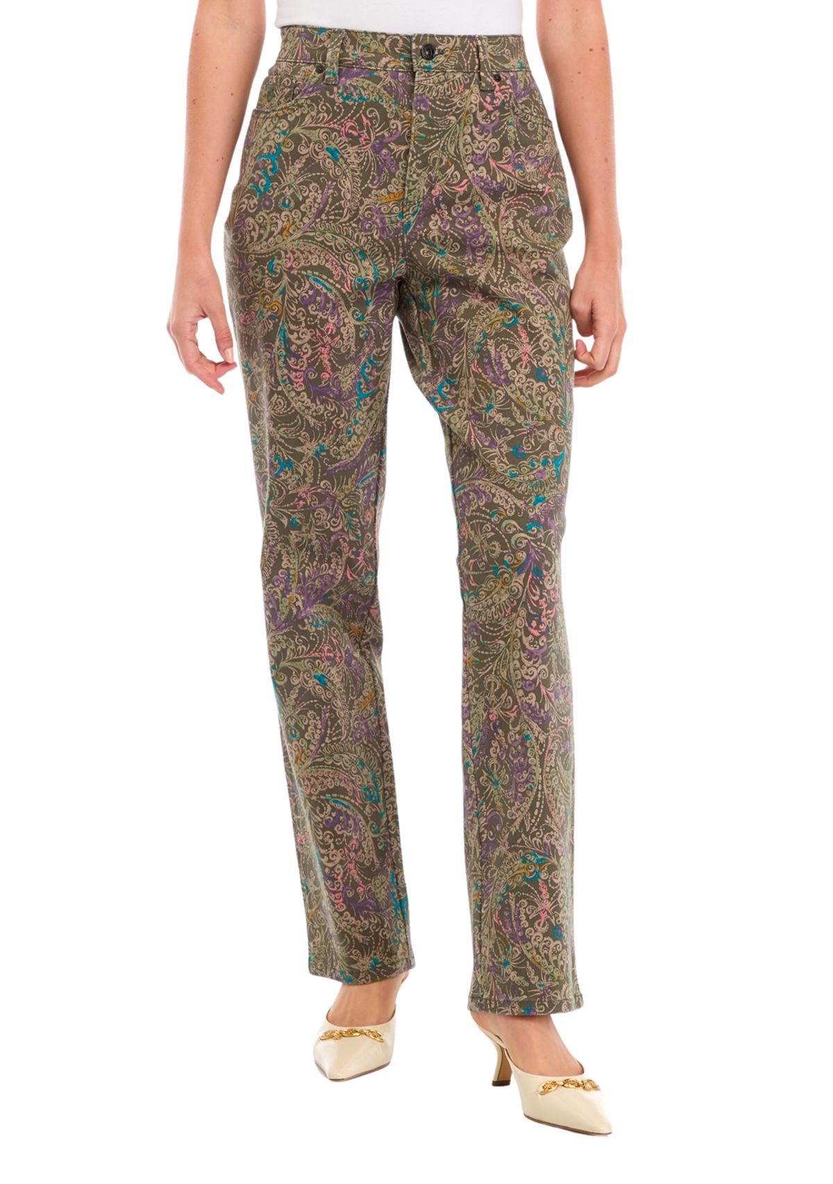 Petite Amanda Classic Print Short Pants