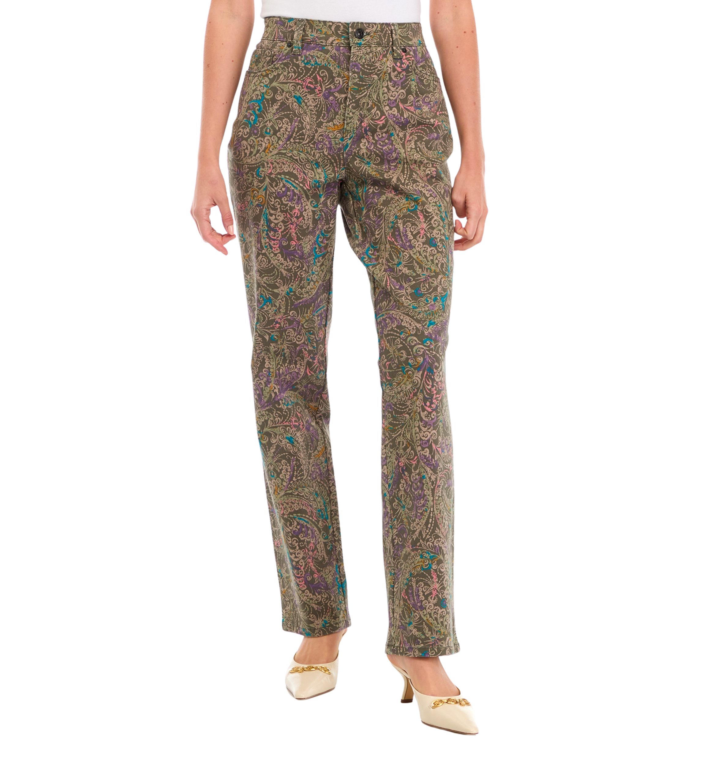Petite Amanda Classic Print Short Pants