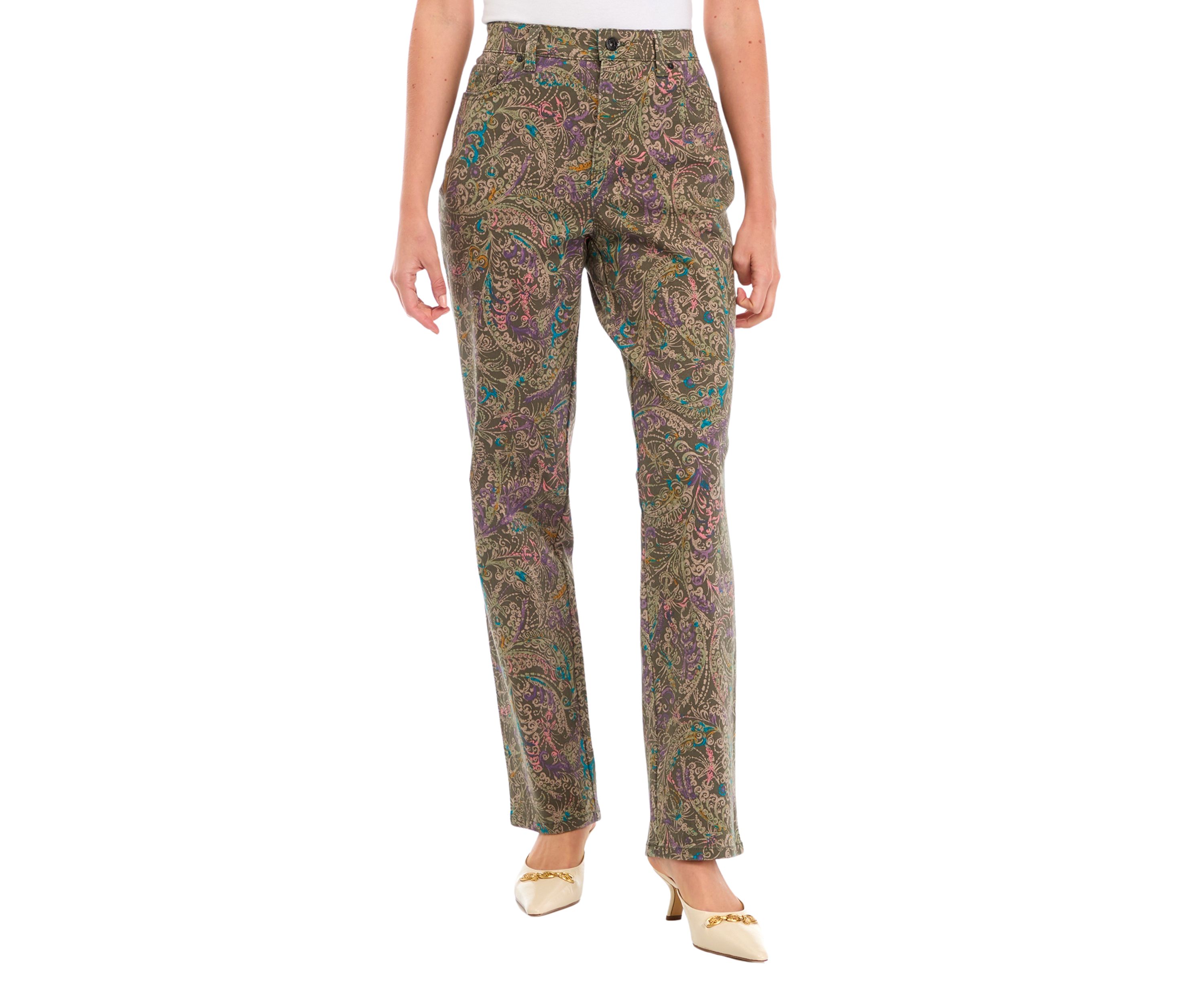 Petite Amanda Classic Print Short Pants