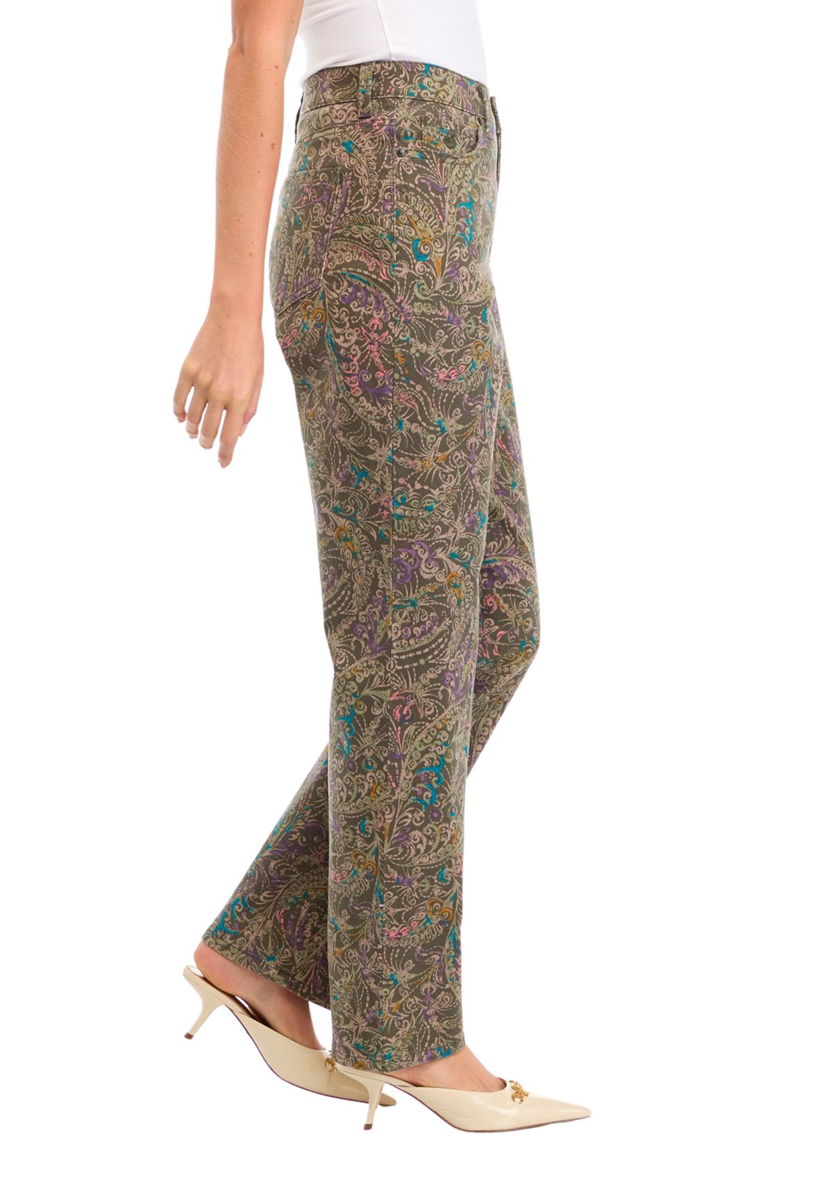 Petite Amanda Classic Print Short Pants