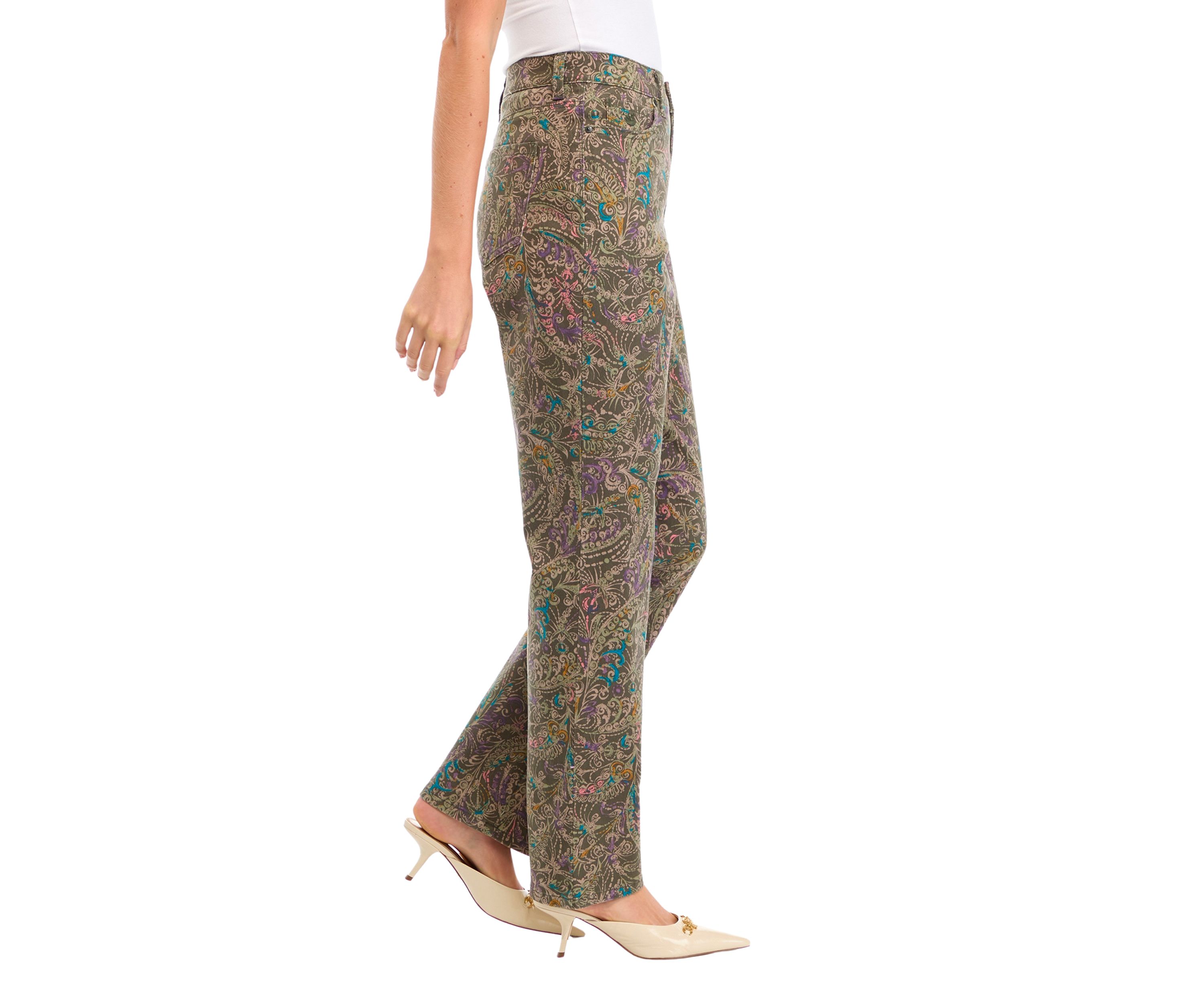 Petite Amanda Classic Print Short Pants