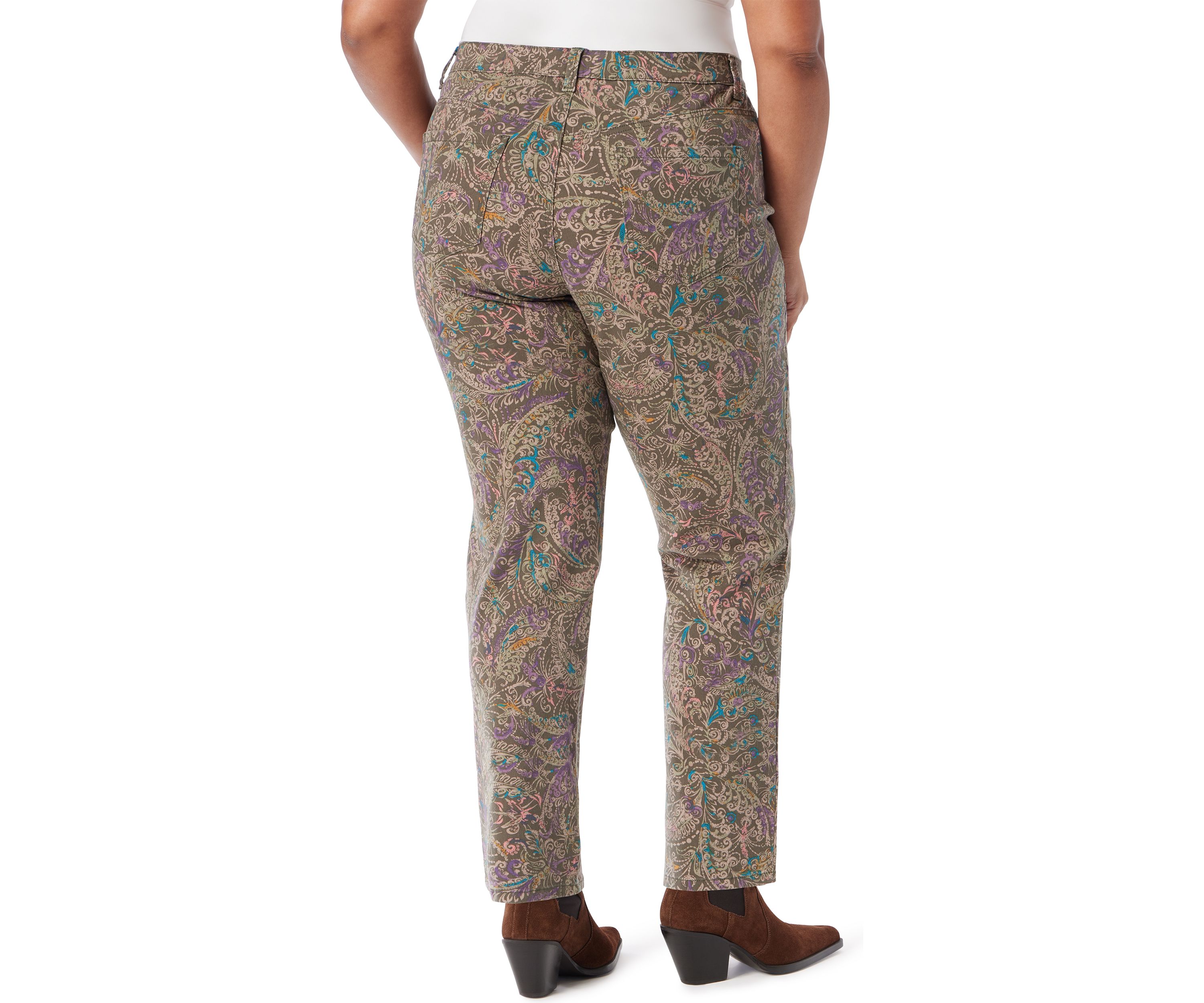 Plus Size Amanda Classic Print Jeans 