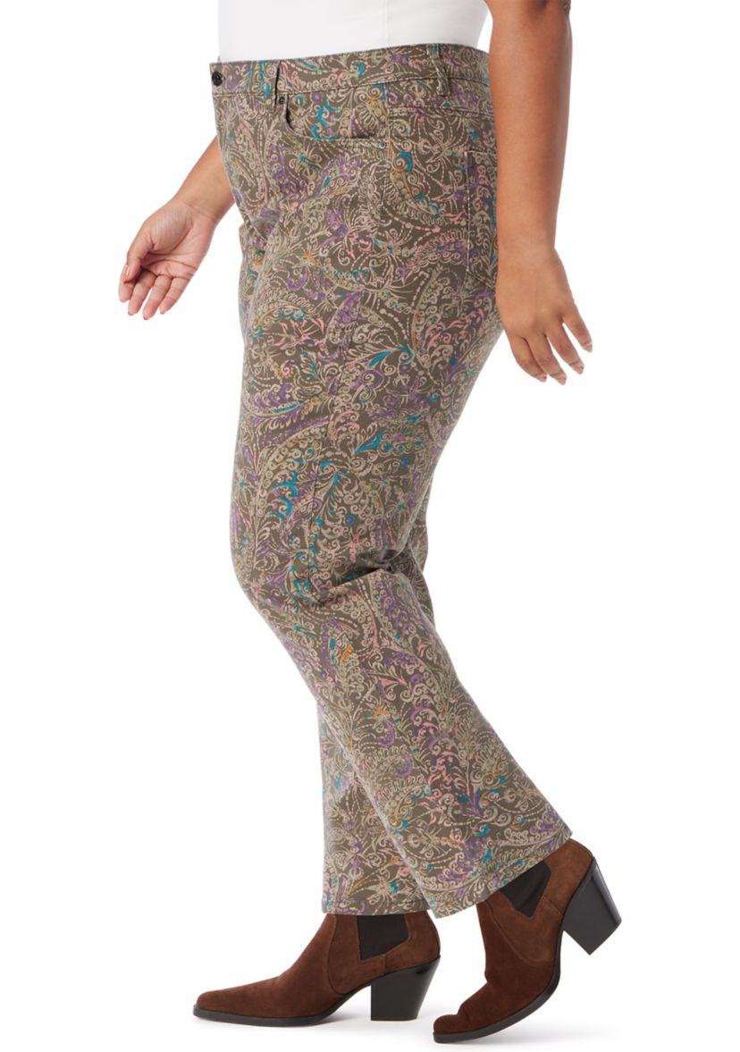 Plus Size Amanda Classic Print Jeans 