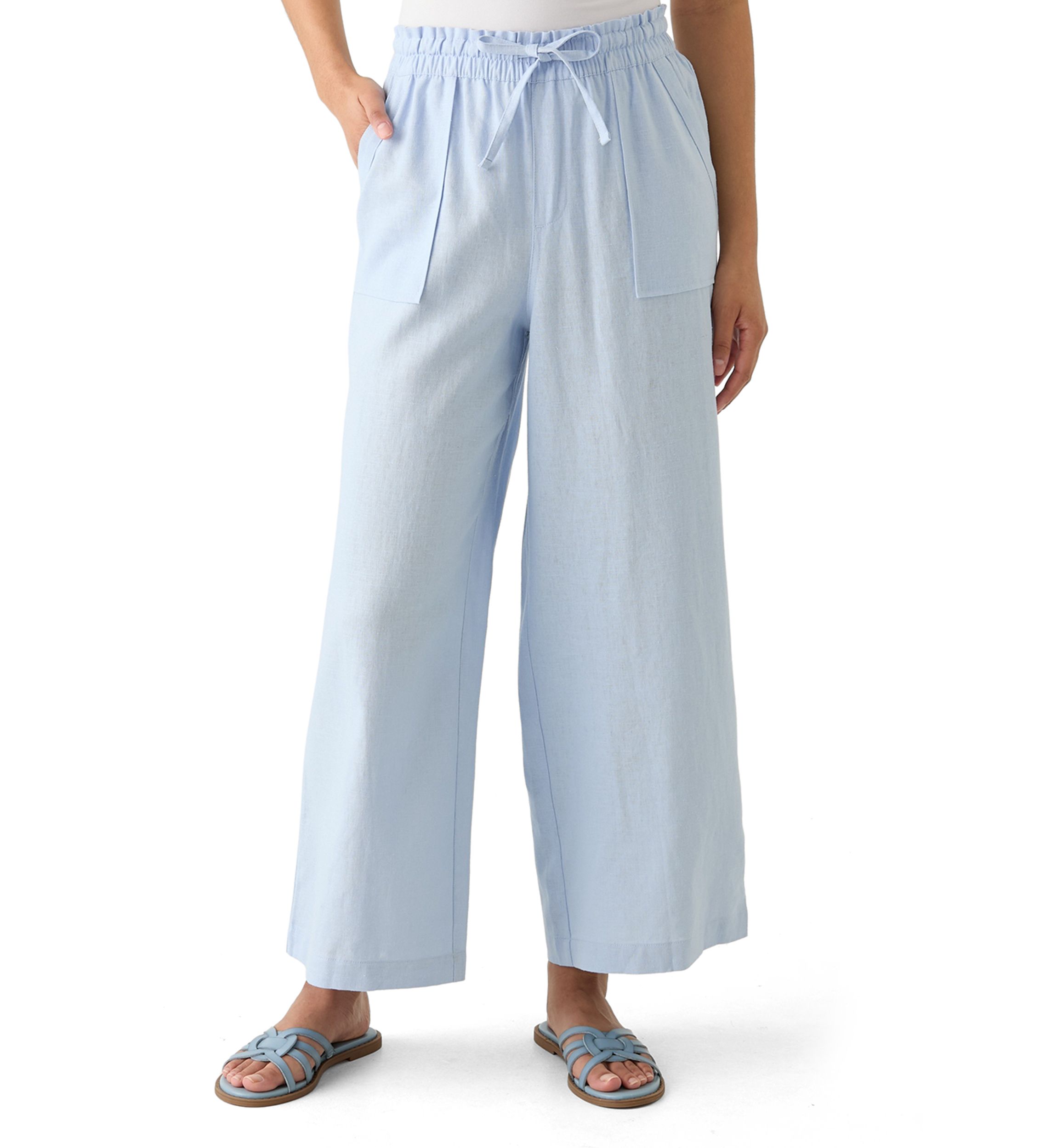 Womens Rosannah Linen Pants 