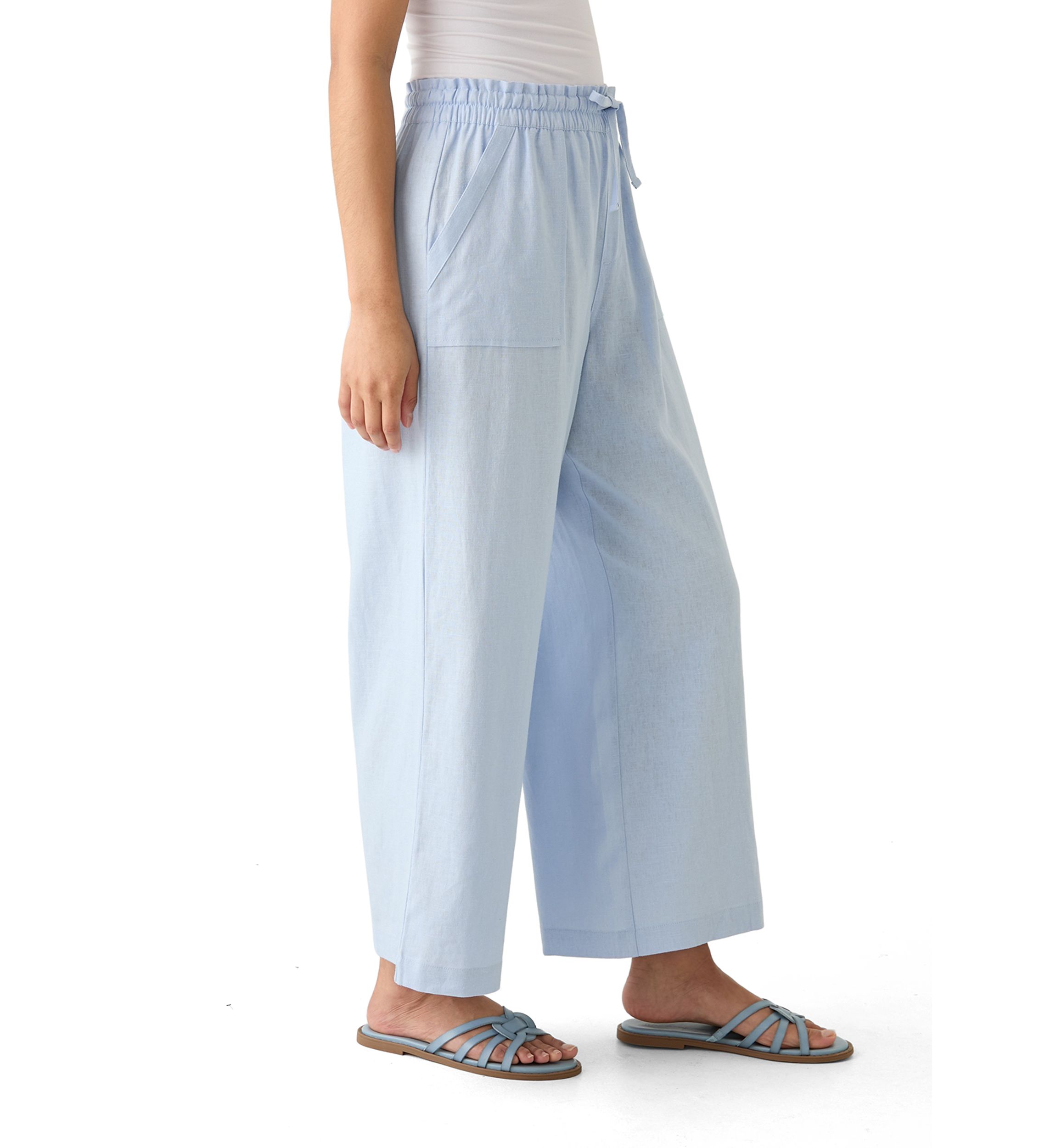 Womens Rosannah Linen Pants 