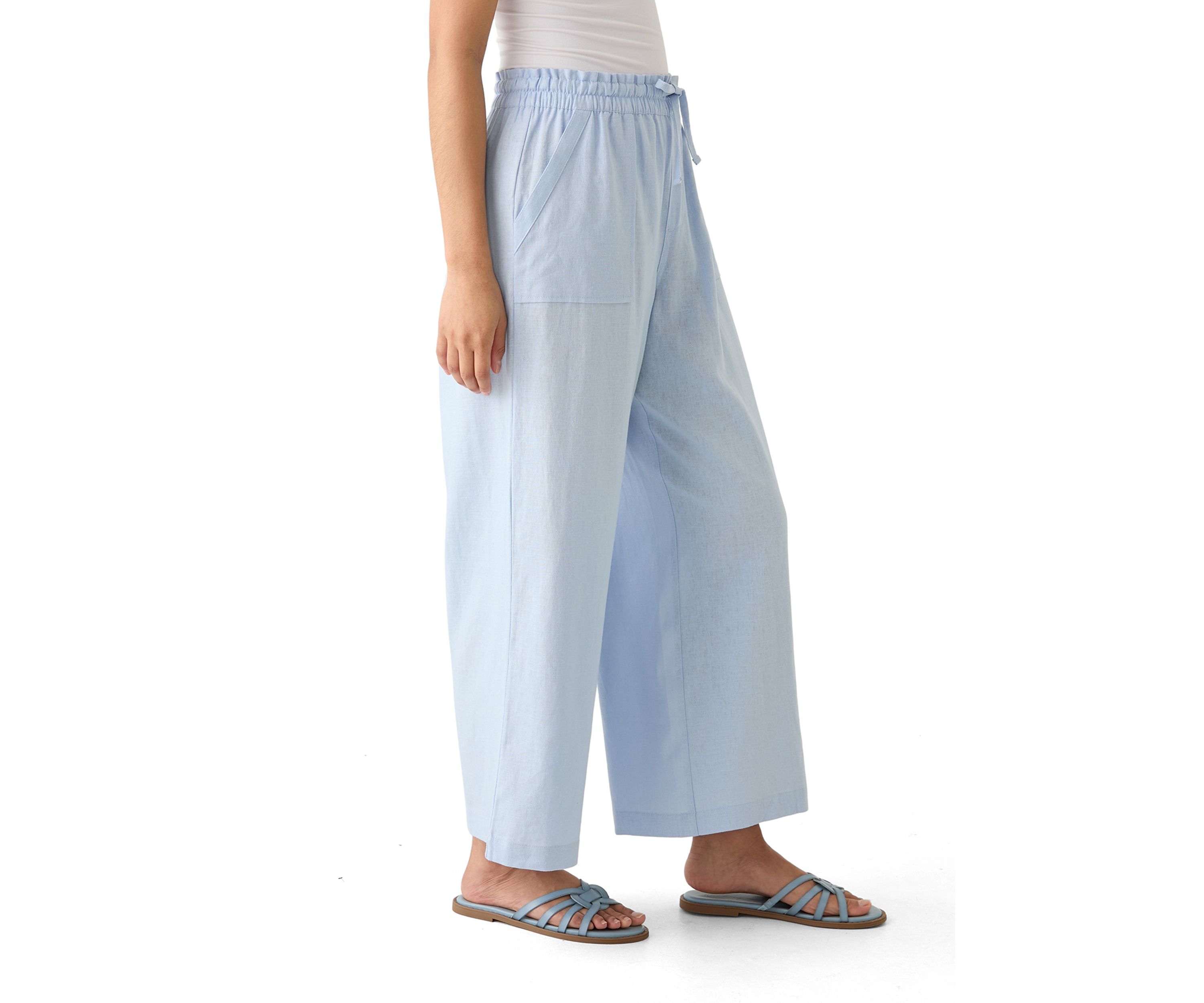 Womens Rosannah Linen Pants 