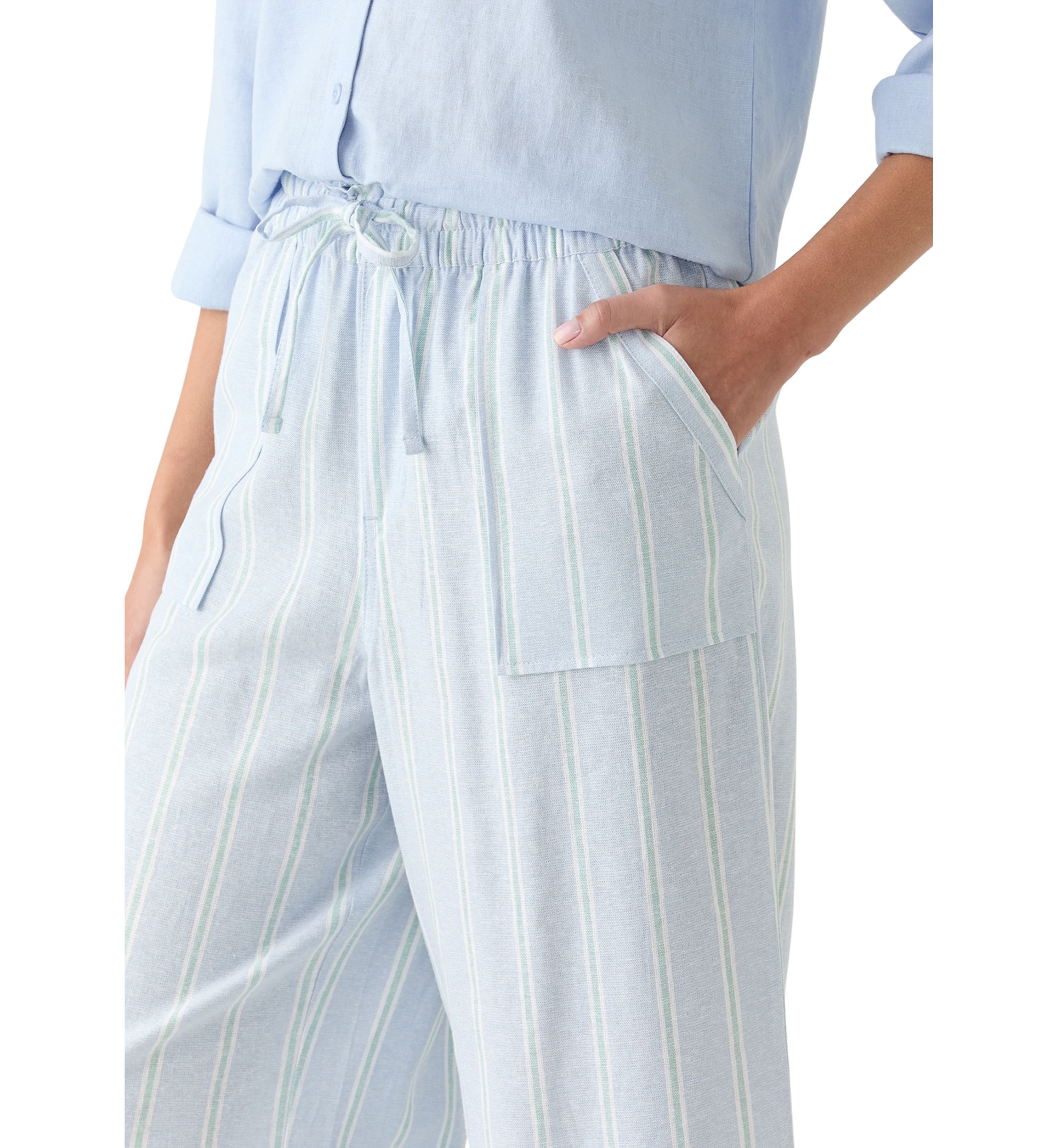 Womens Rosannah Linen Pants