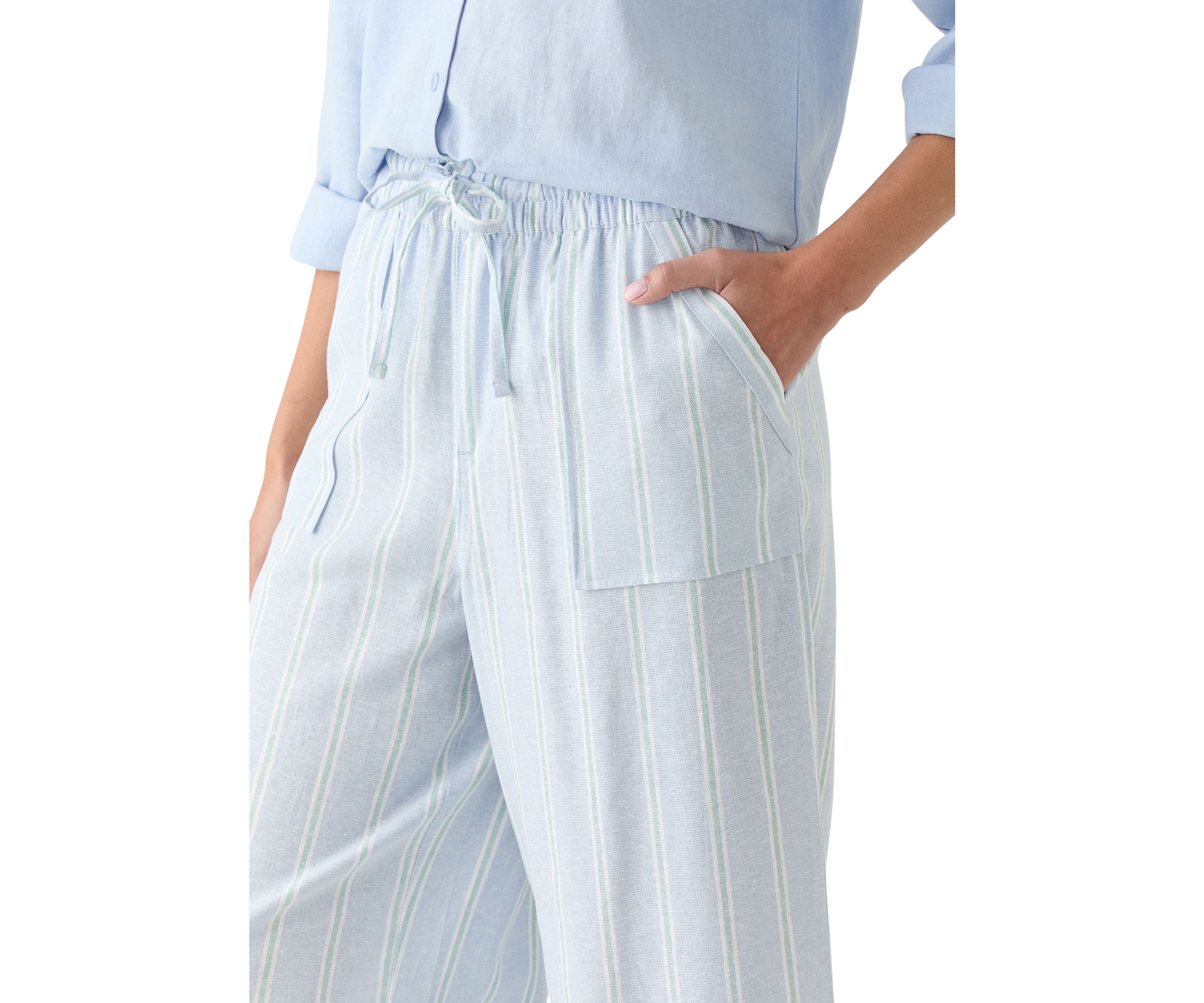 Womens Rosannah Linen Pants