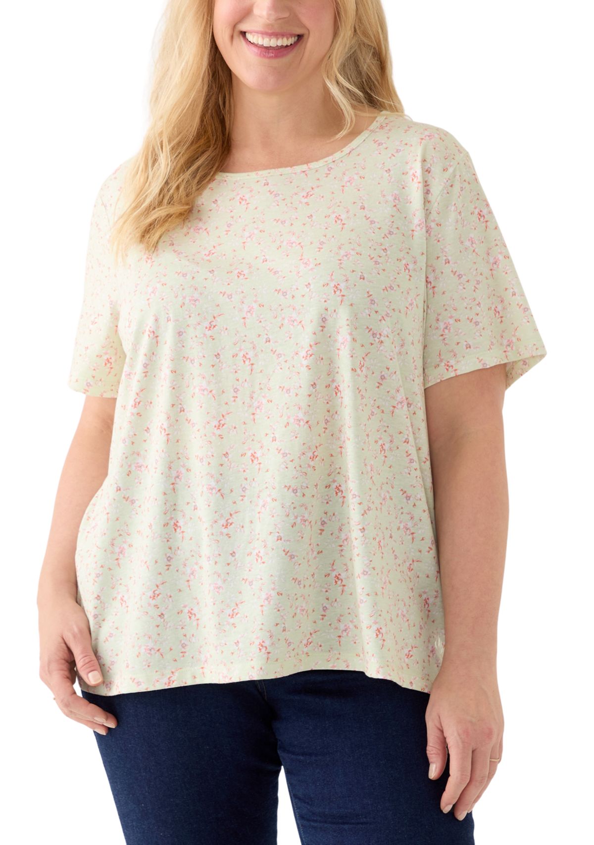 Plus Size Amanda Short Sleeve T-Shirt