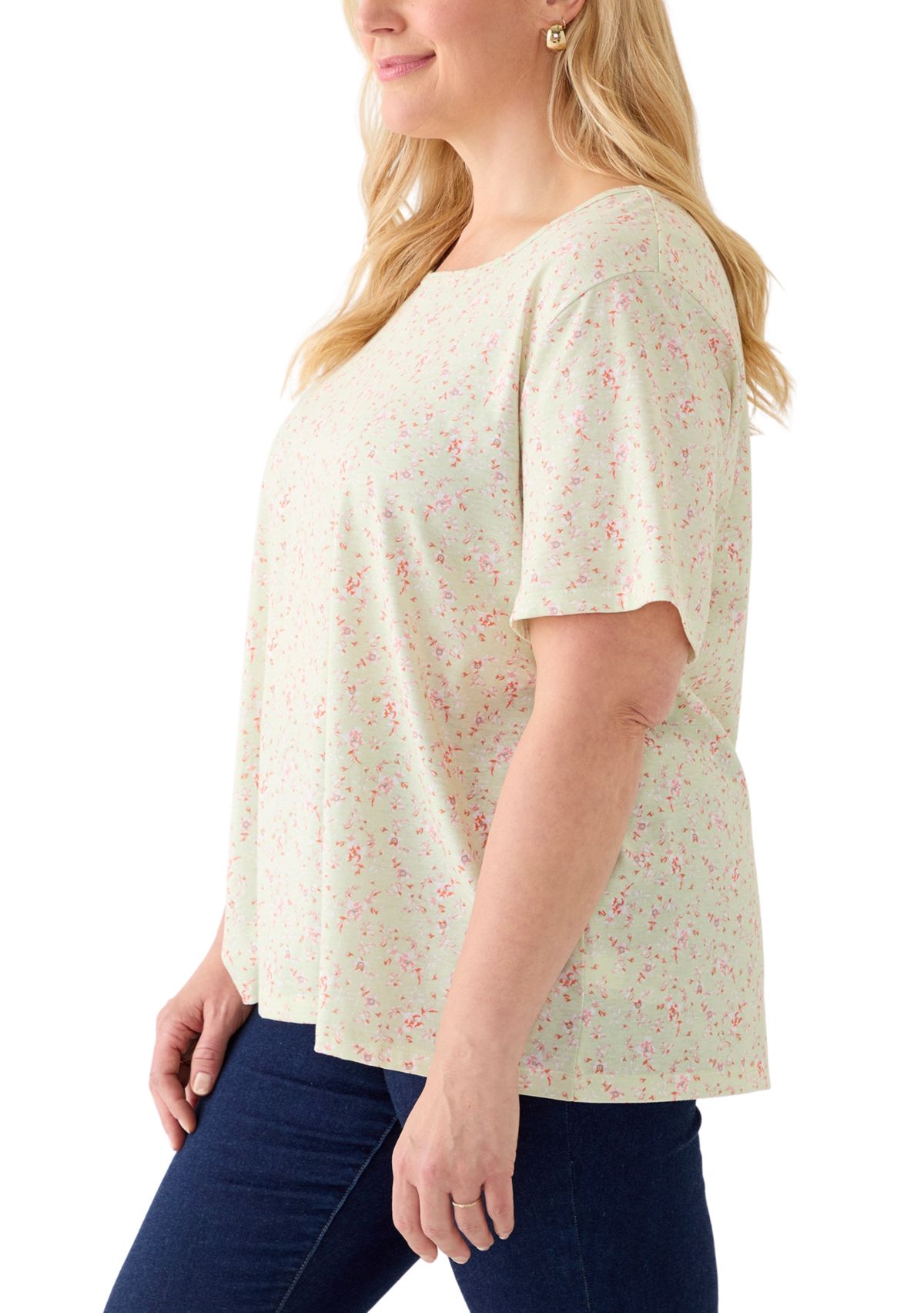 Plus Size Amanda Short Sleeve T-Shirt