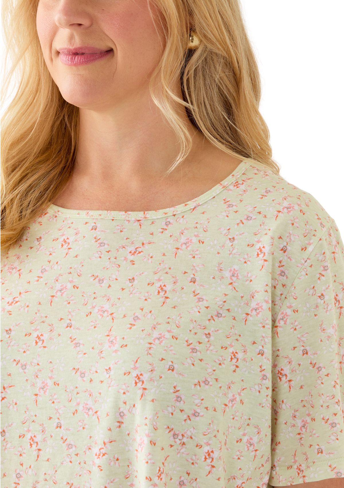 Plus Size Amanda Short Sleeve T-Shirt