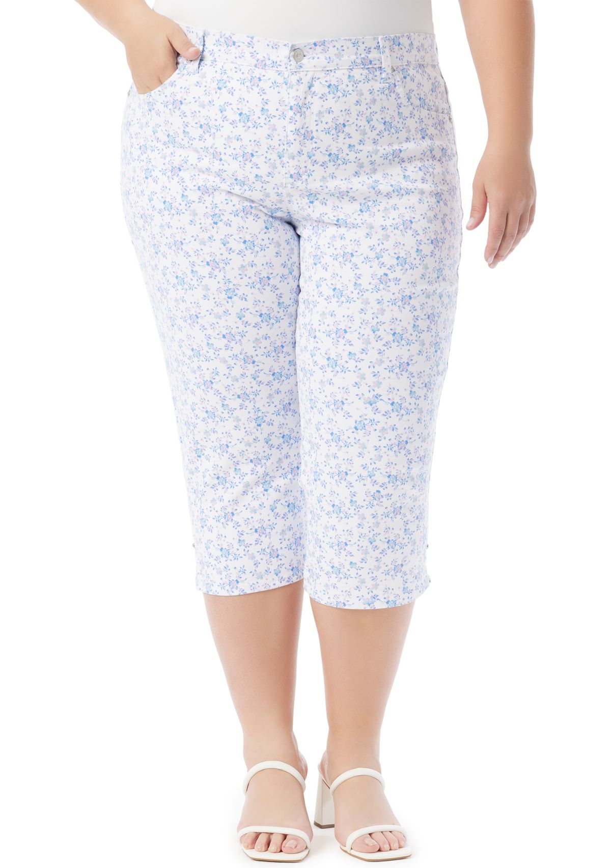 Plus Size Amanda Capri Pants 