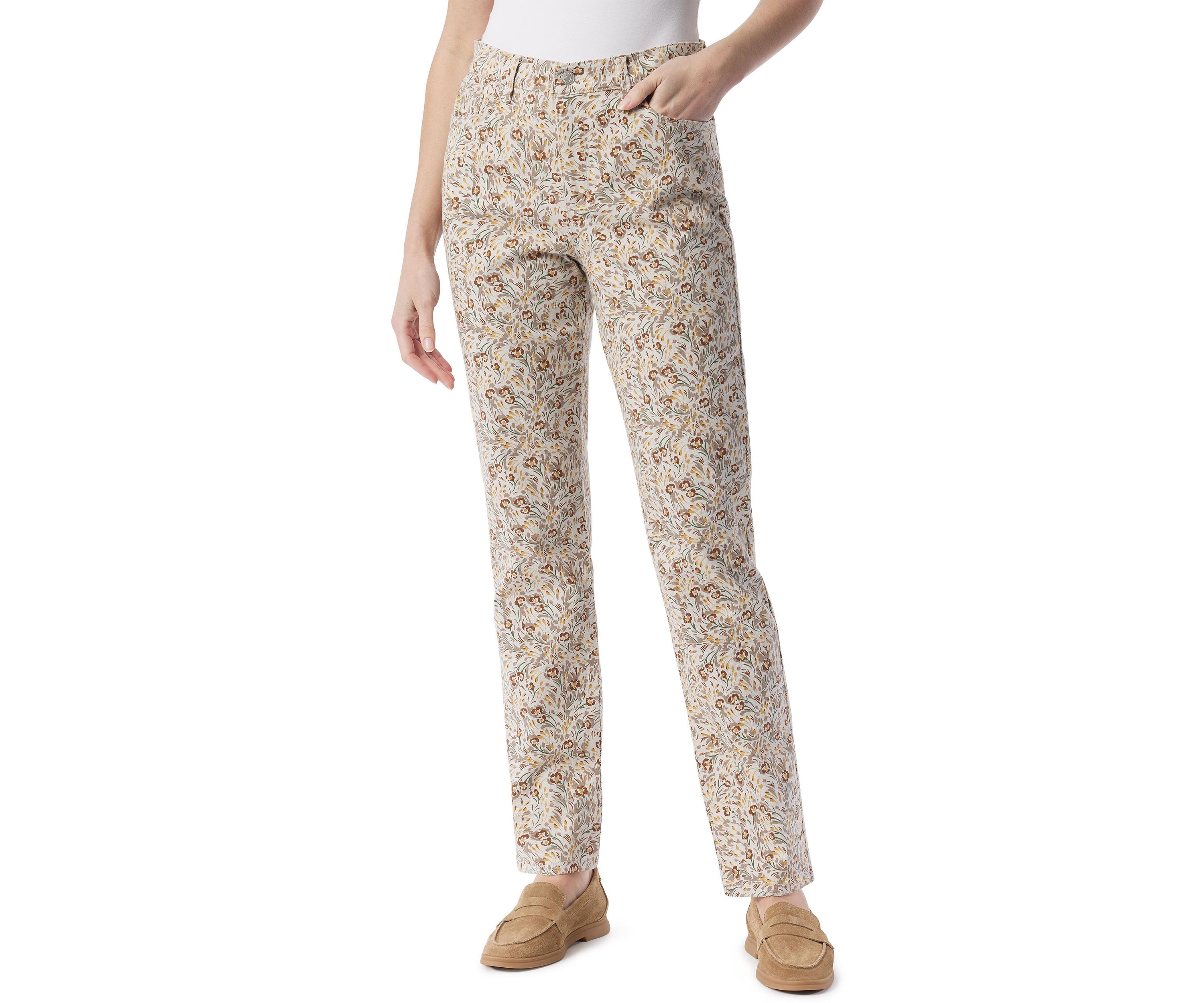 Womens Amanda Classic 5-Pocket Jeans