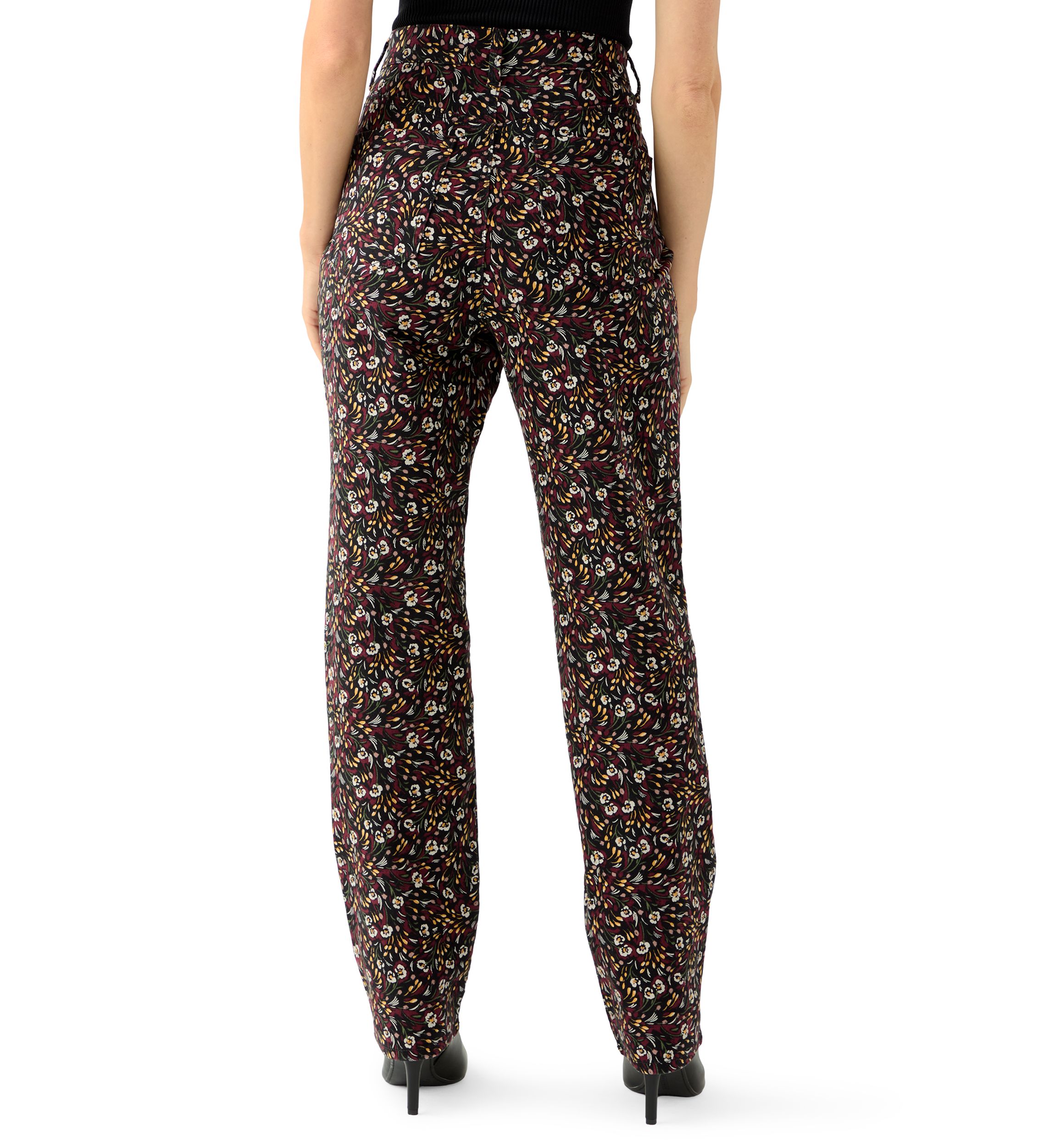Petite Amanda Classic Printed Pants