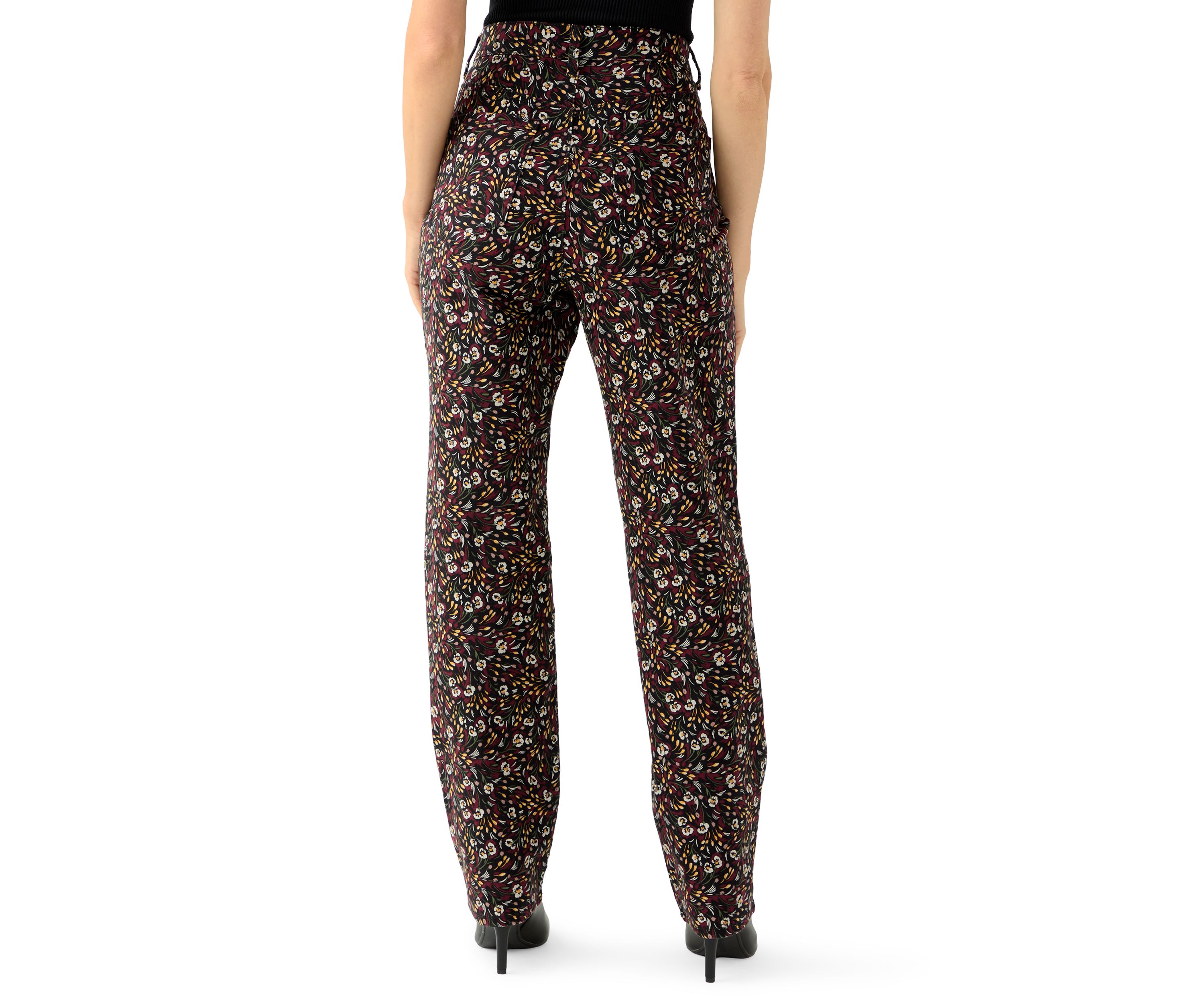 Petite Amanda Classic Printed Pants
