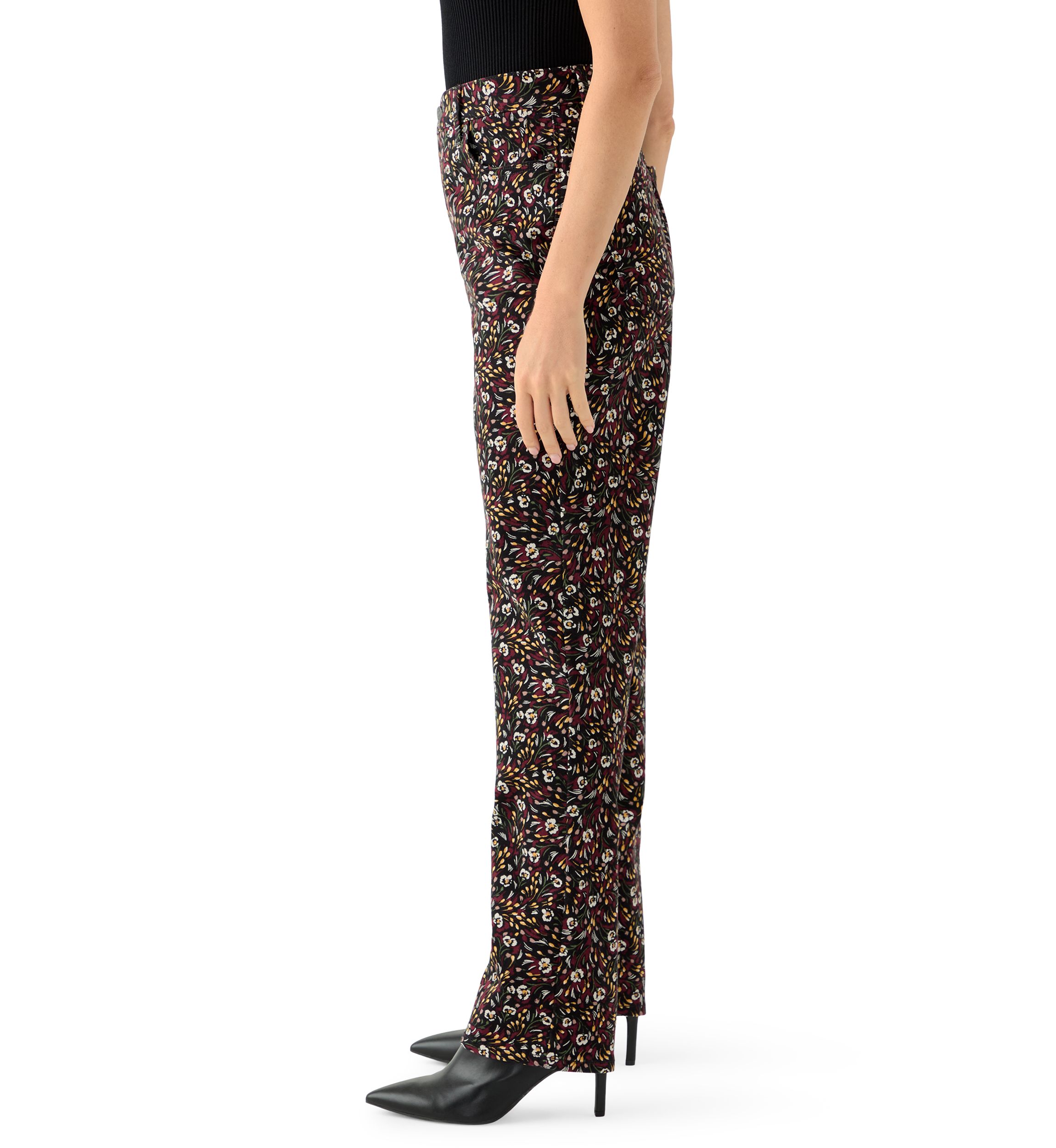 Petite Amanda Classic Printed Pants