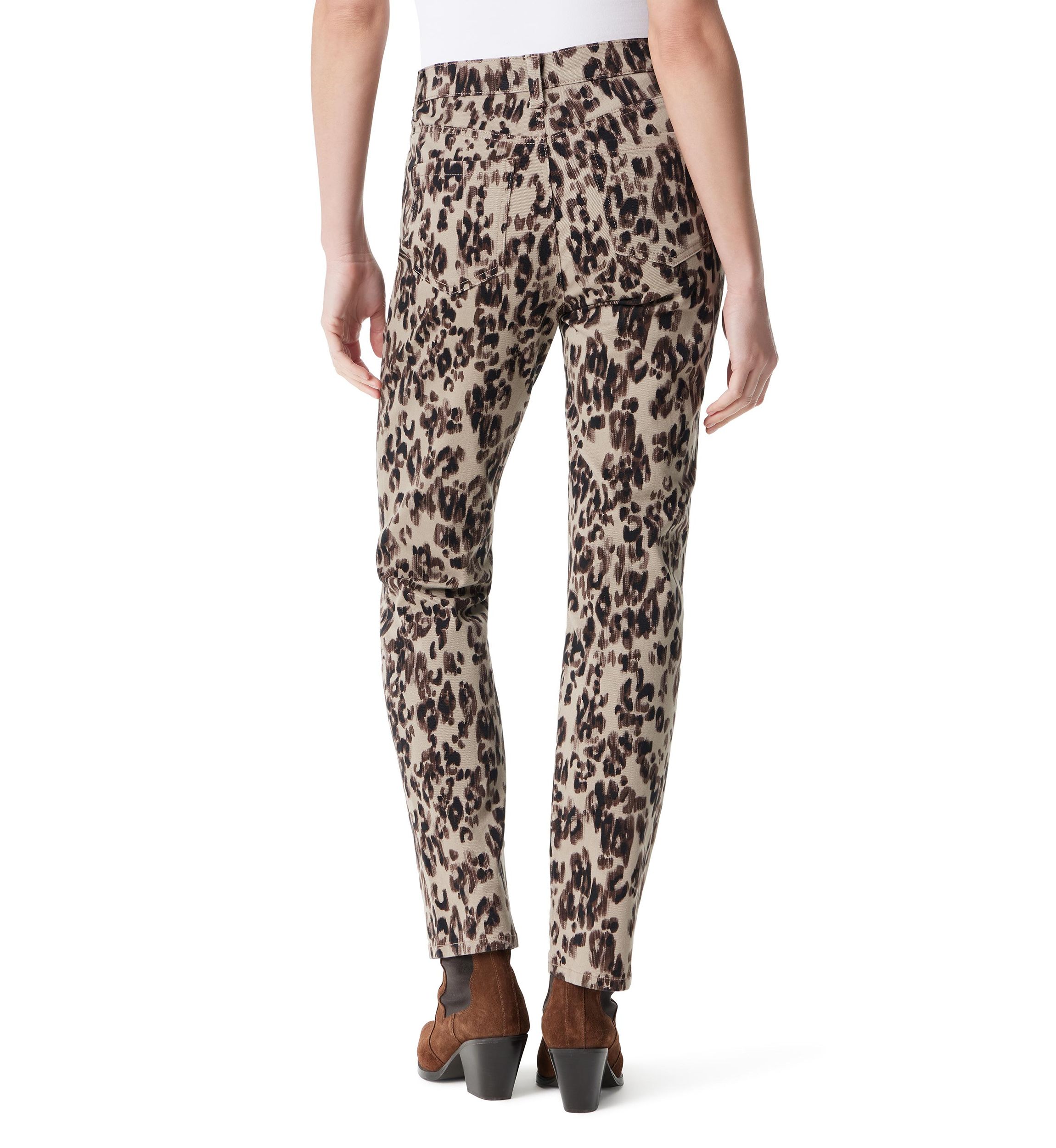 Petite Amanda Classic Printed Pants 