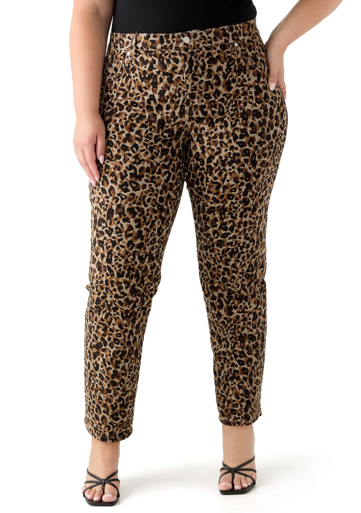 Plus Size Amanda Classic Print Pants