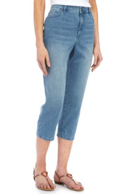 Gloria Vanderbilt Amanda Denim Capris | Belk