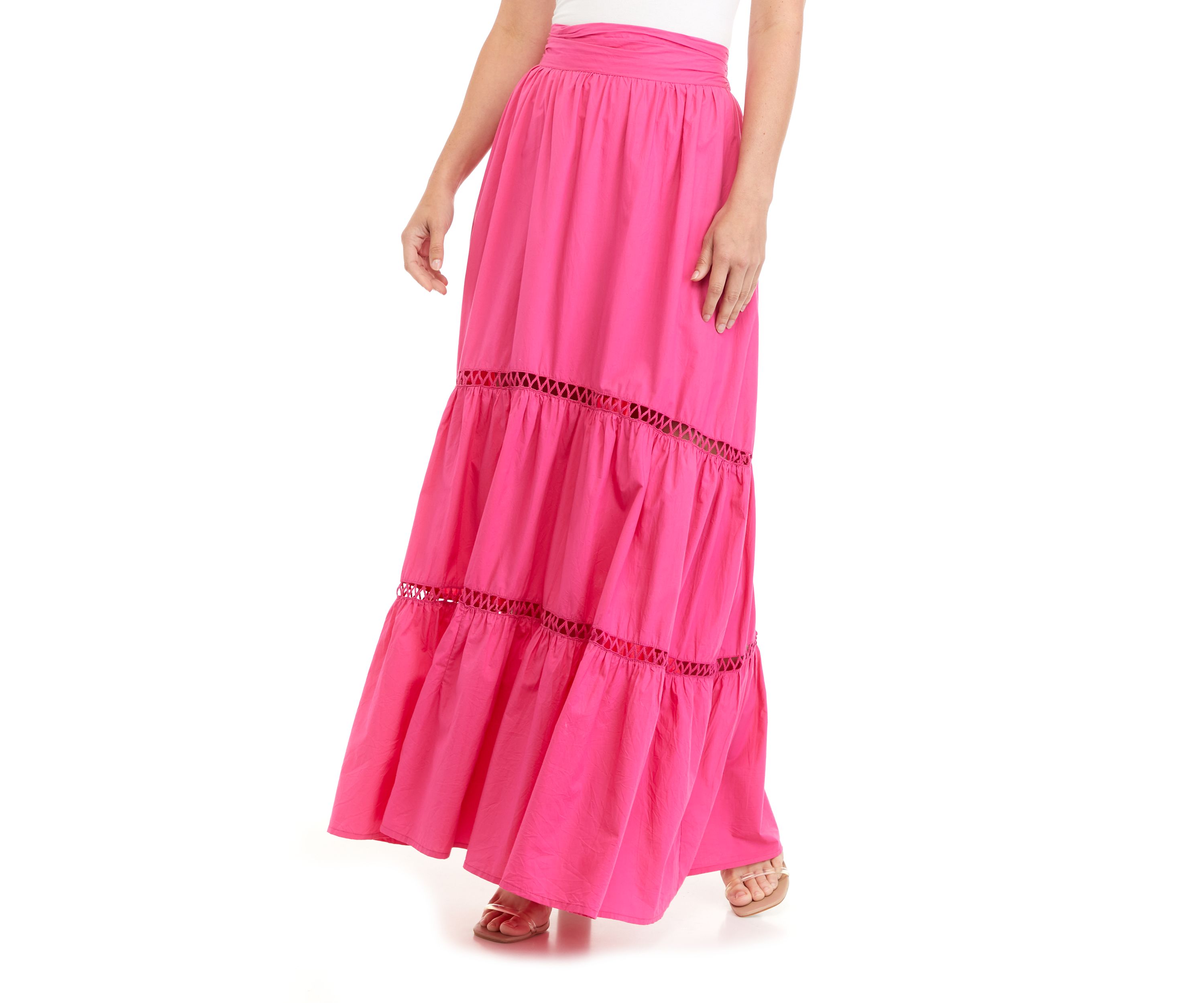 Womens Crossbody Maxi Skirt