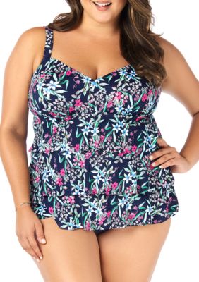 shapesolver plus size prairie dance swim collectio